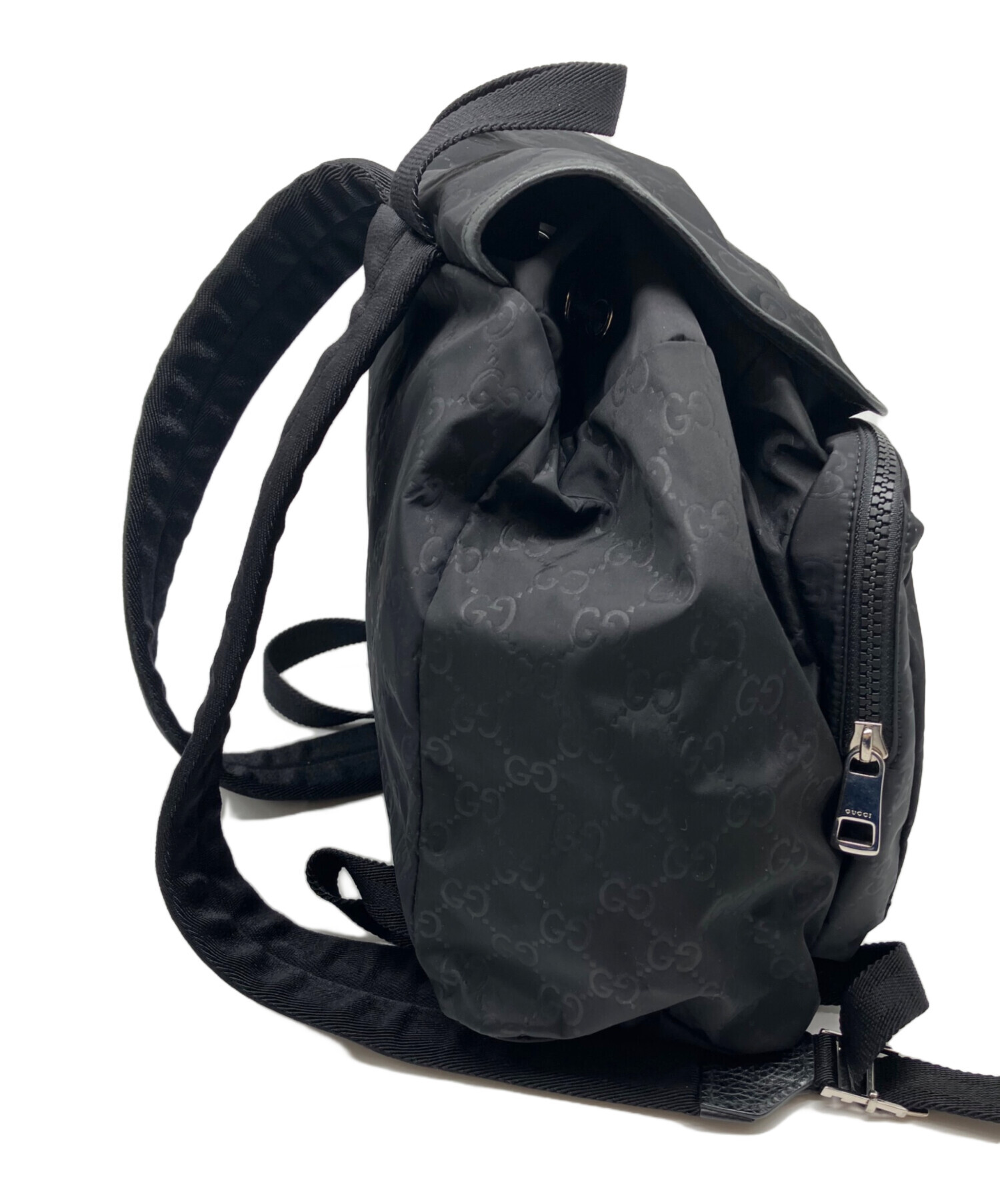 タ*マ様 gucci ミニリュック 中古・古着通販】GUCCI (グッチ) ミニリュック ブラック｜ブランド