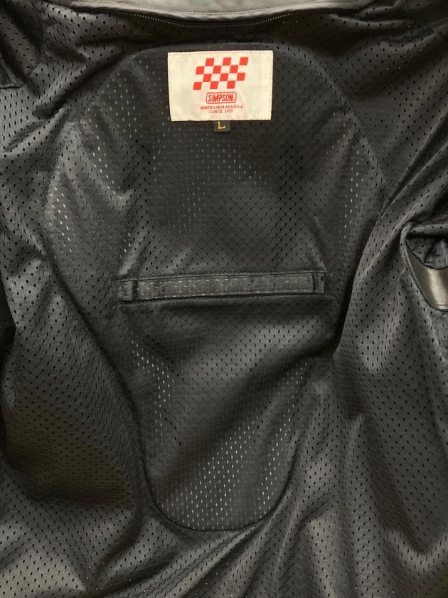中古・古着通販】SIMPSON (シンプソン) 2WAYレザーライダース