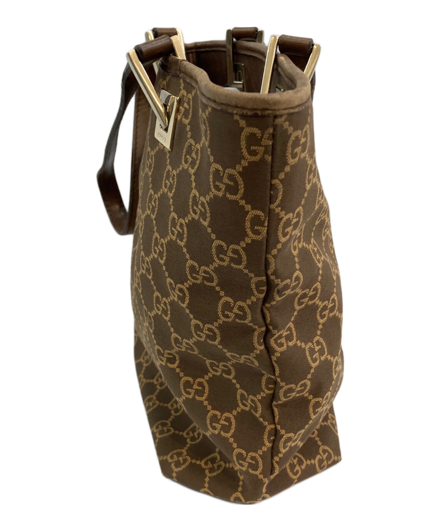中古・古着通販】GUCCI (グッチ) ハンドバッグ ブラウン｜ブランド