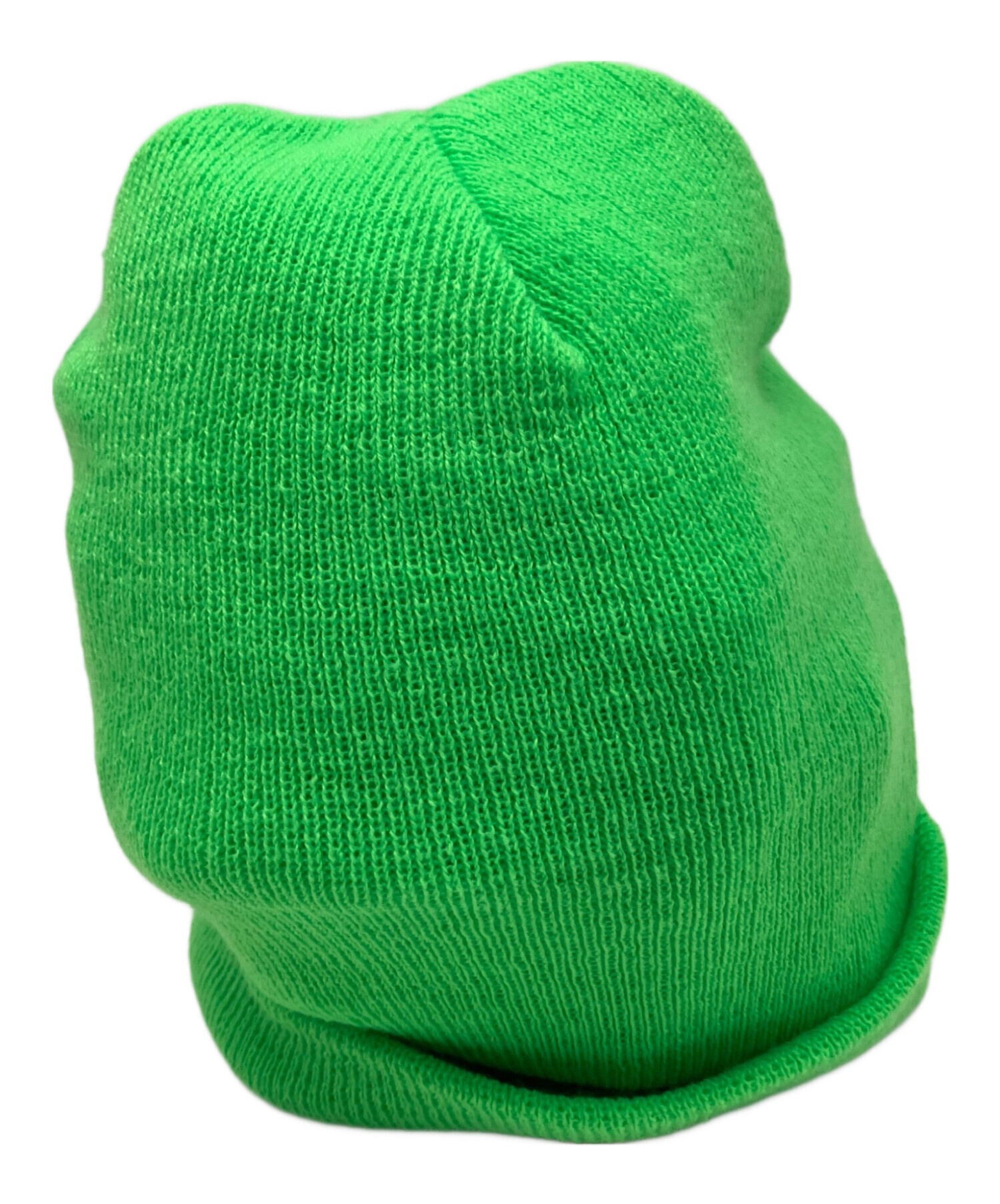 中古・古着通販】HUMAN MADE (ヒューマンメイド) ニット帽 黄緑