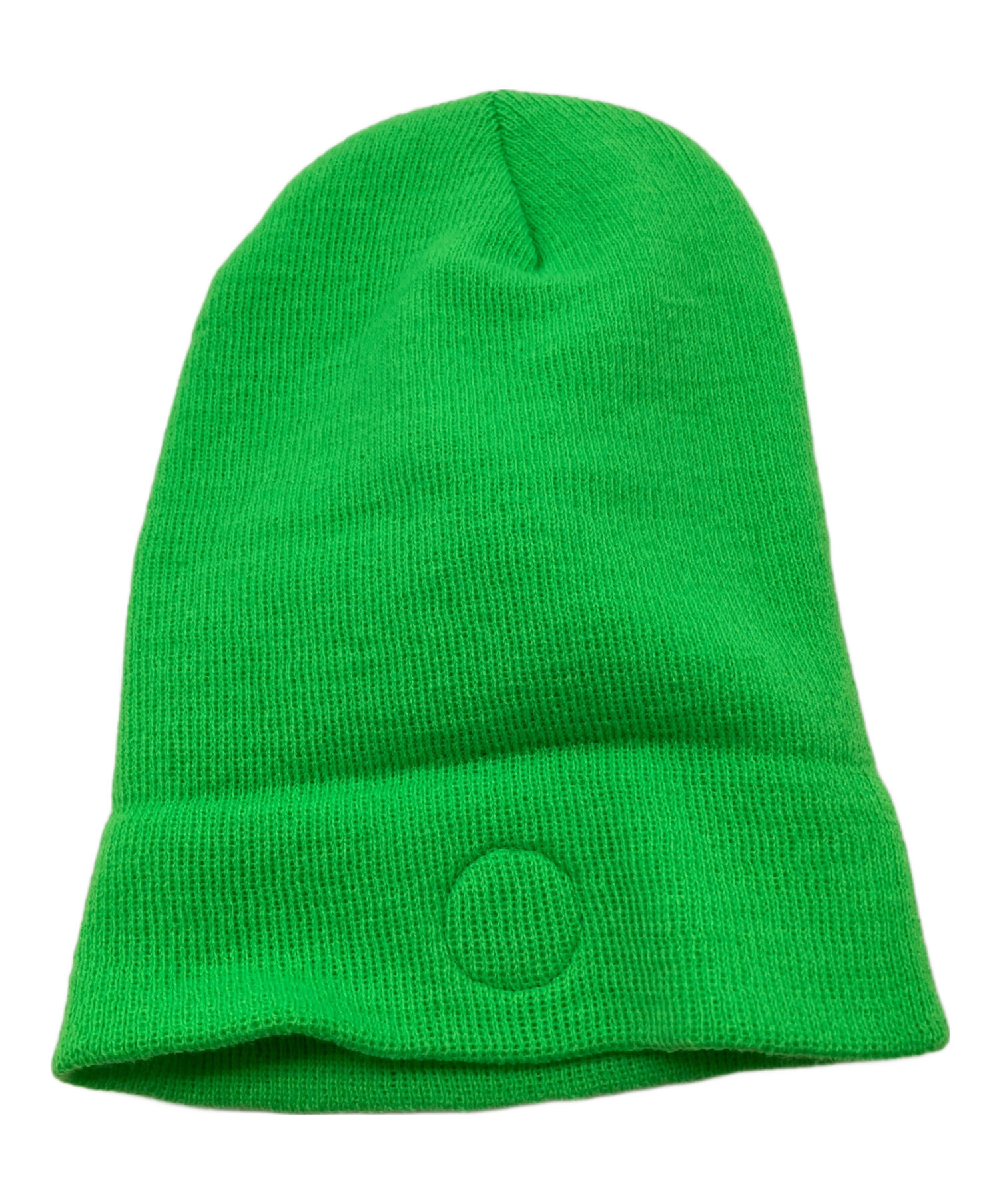 中古・古着通販】HUMAN MADE (ヒューマンメイド) ニット帽 黄緑