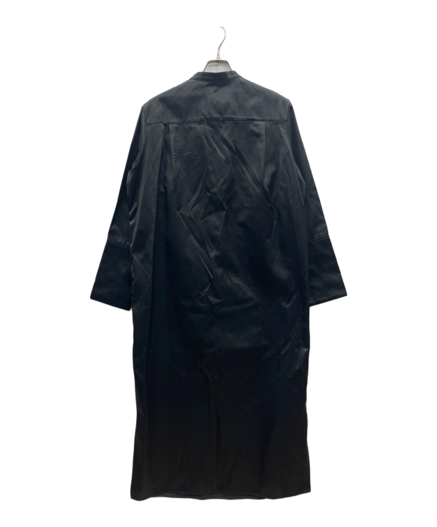 中古・古着通販】icB (アイシービー) 長袖ワンピース ブラック サイズ 