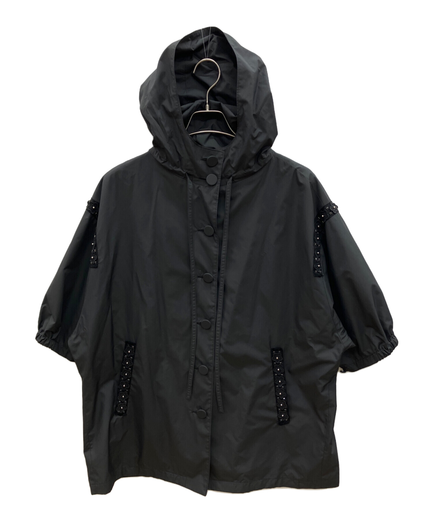 中古・古着通販】Rene (ルネ) フーデッドジャケット ダークグレー