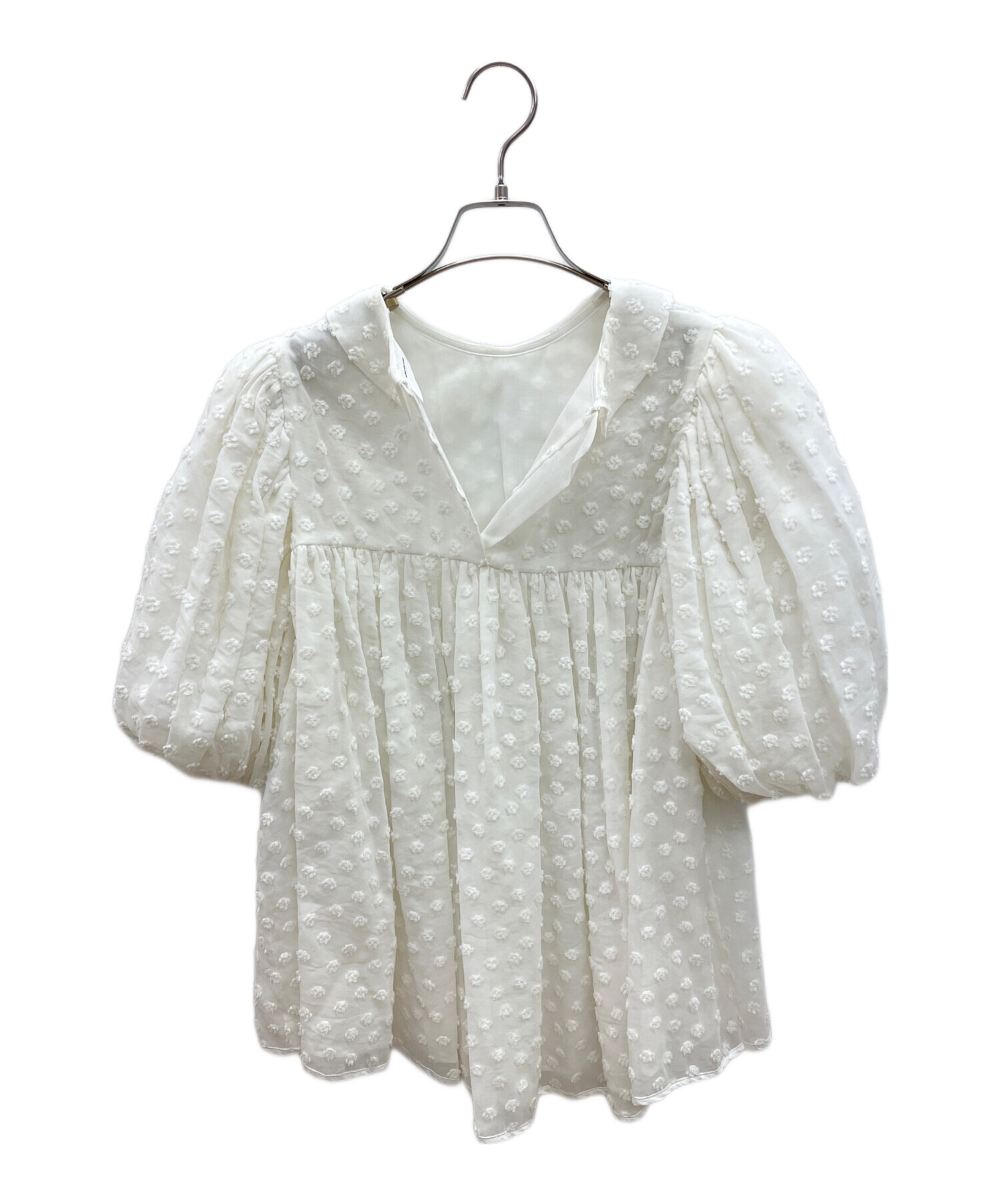 中古・古着通販】yori shirocon (ヨリ シロコン) フローラドット