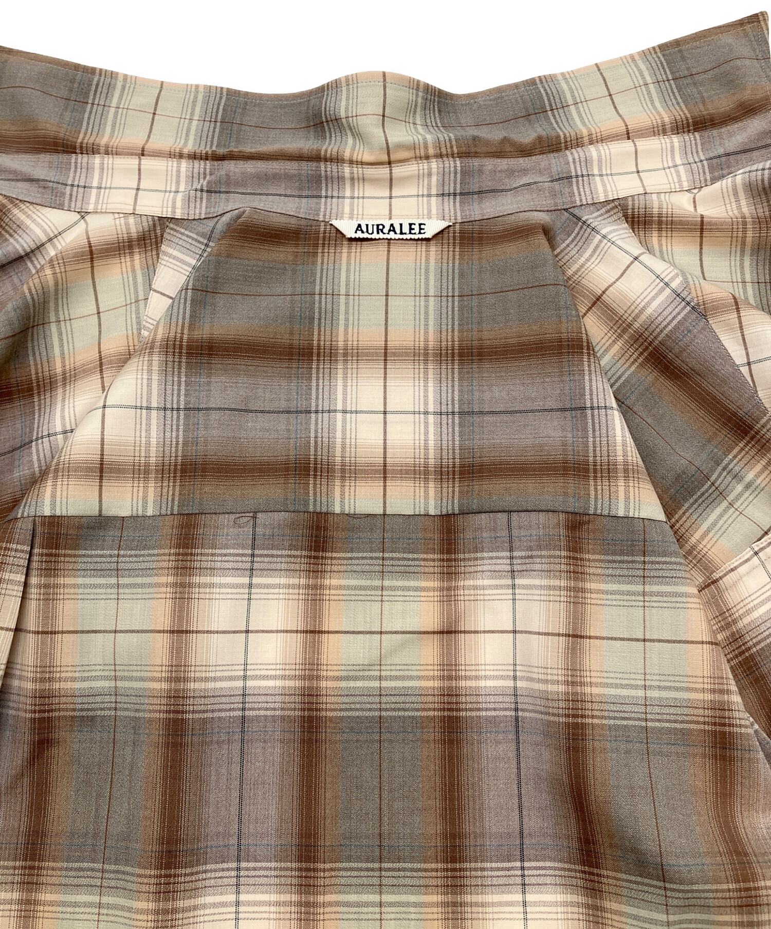 中古・古着通販】AURALEE (オーラリー) 長袖シャツ SUPER LIGHT WOOL