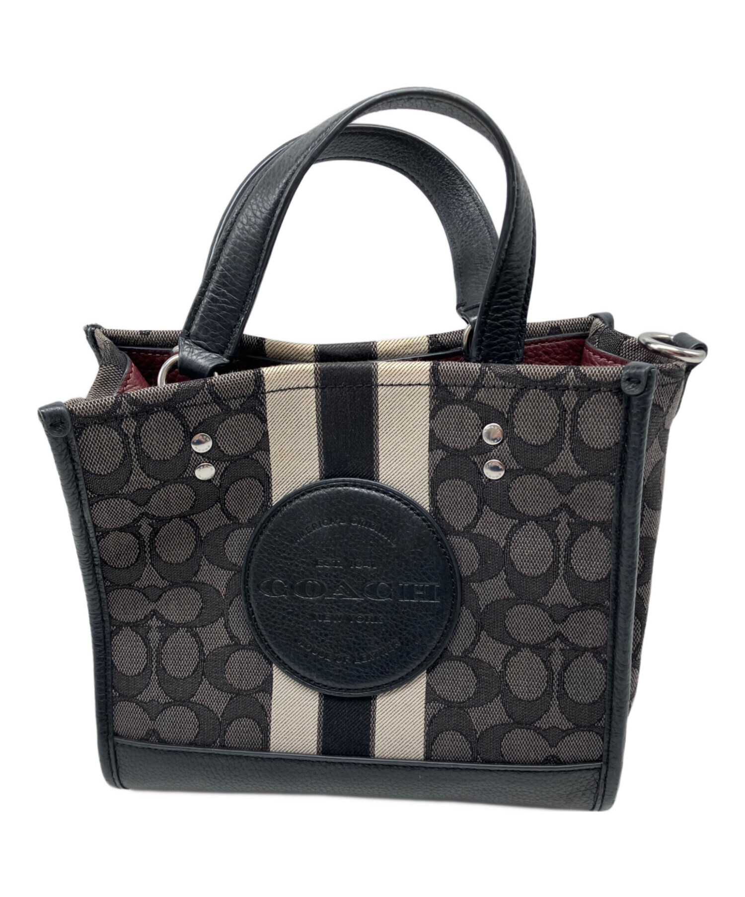 中古・古着通販】COACH (コーチ) シグネチャー デンプシートート 