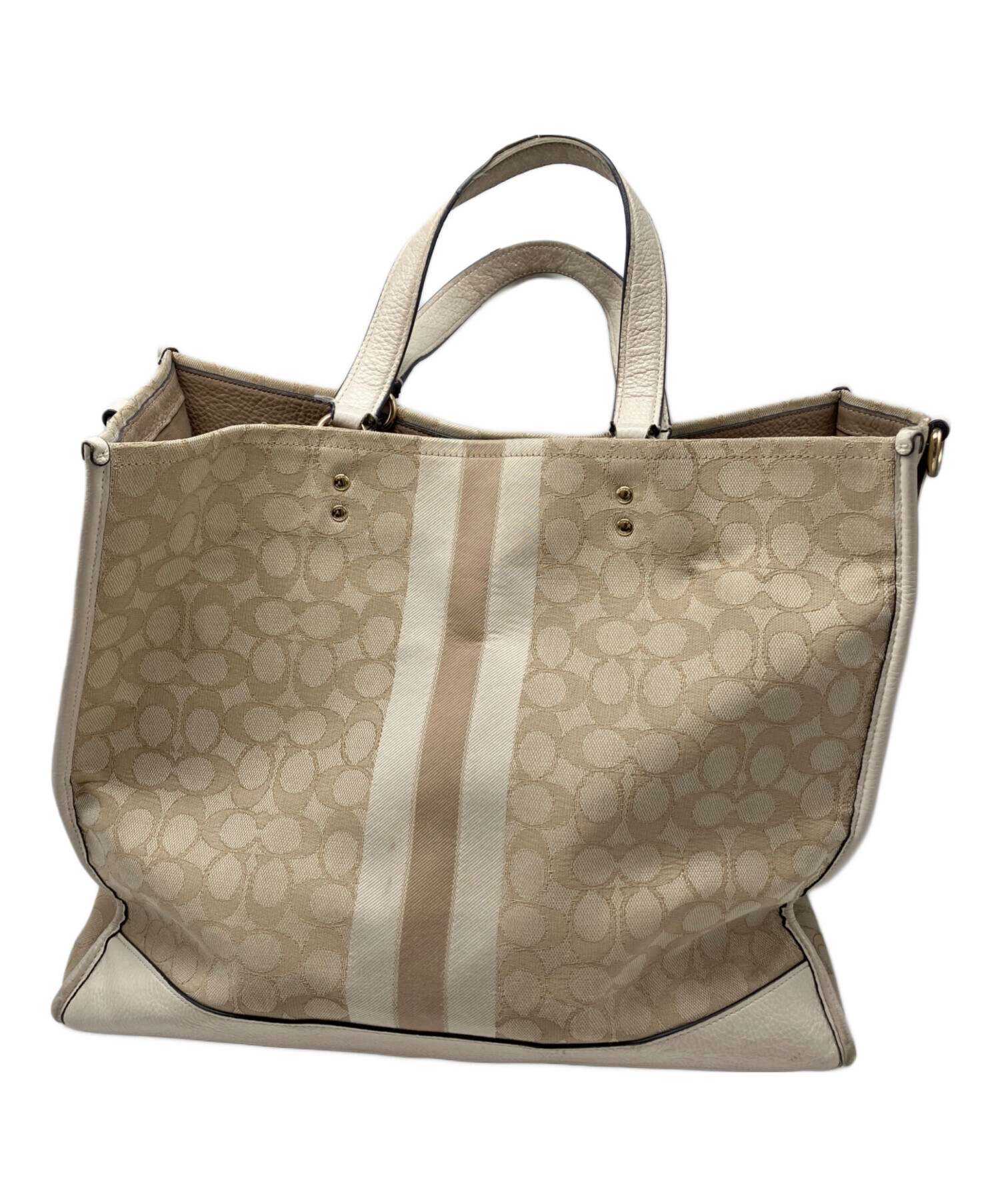 中古・古着通販】COACH (コーチ) デンプシー40 ベージュ｜ブランド 