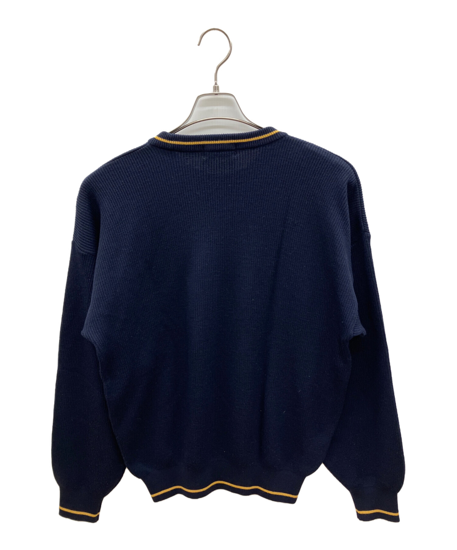 中古・古着通販】Burberry's (バーバリー) 90sロゴ刺繍ニット 白タグ