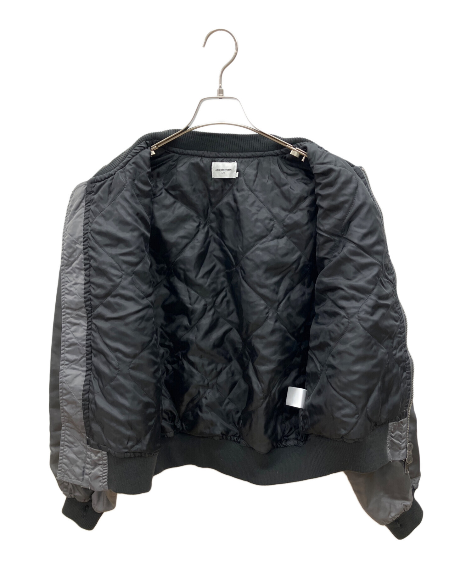 中古・古着通販】ANDER HUNK (アンダーハンク) 中綿ジャケット グレー 