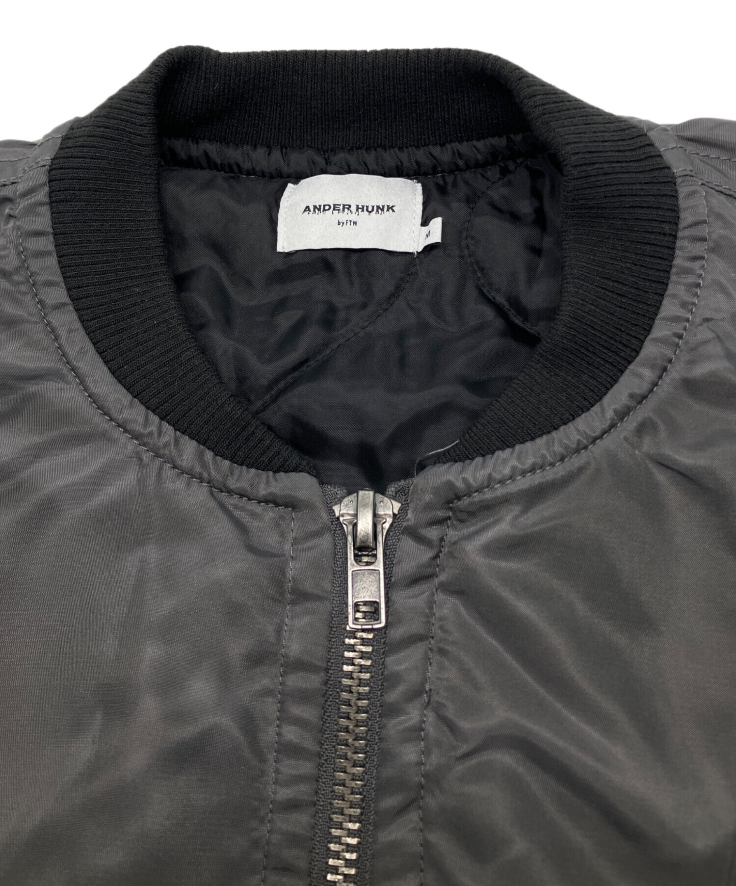 中古・古着通販】ANDER HUNK (アンダーハンク) 中綿ジャケット グレー 