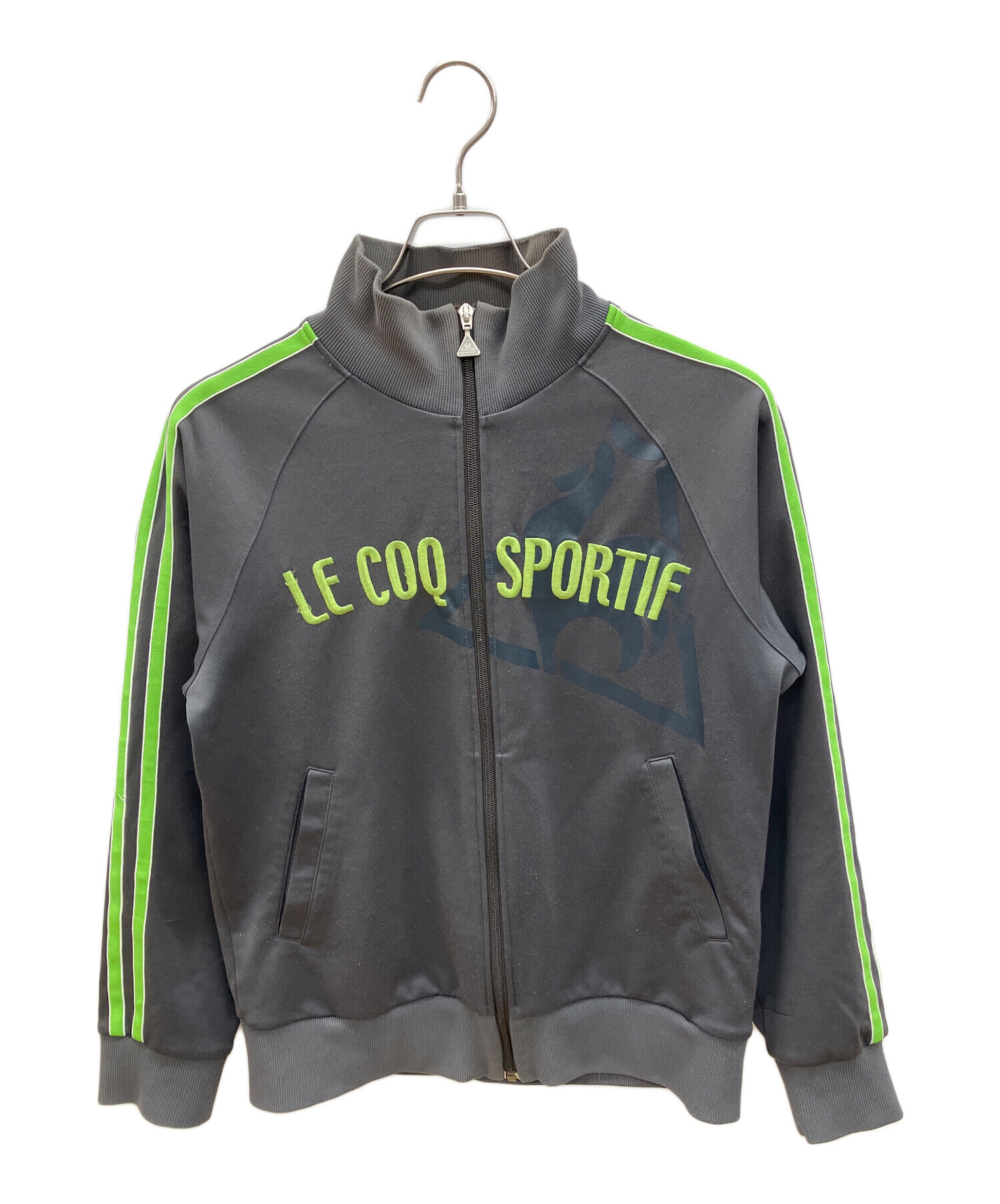 le coq sportif グレー スウェット ジャケット 中古・古着通販】le coq sportif (ルコックスポルティフ) 90sトラック