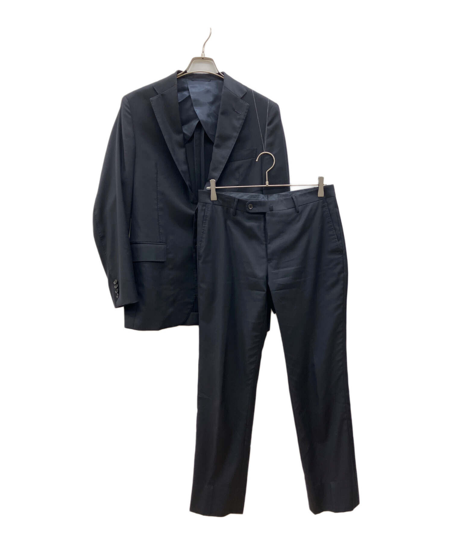 中古・古着通販】SHIPS (シップス) セットアップスーツ ネイビー