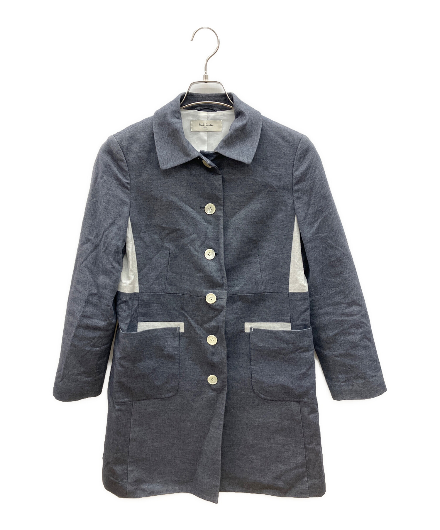 中古・古着通販】PAUL SMITH (ポールスミス) ステンカラーコート 