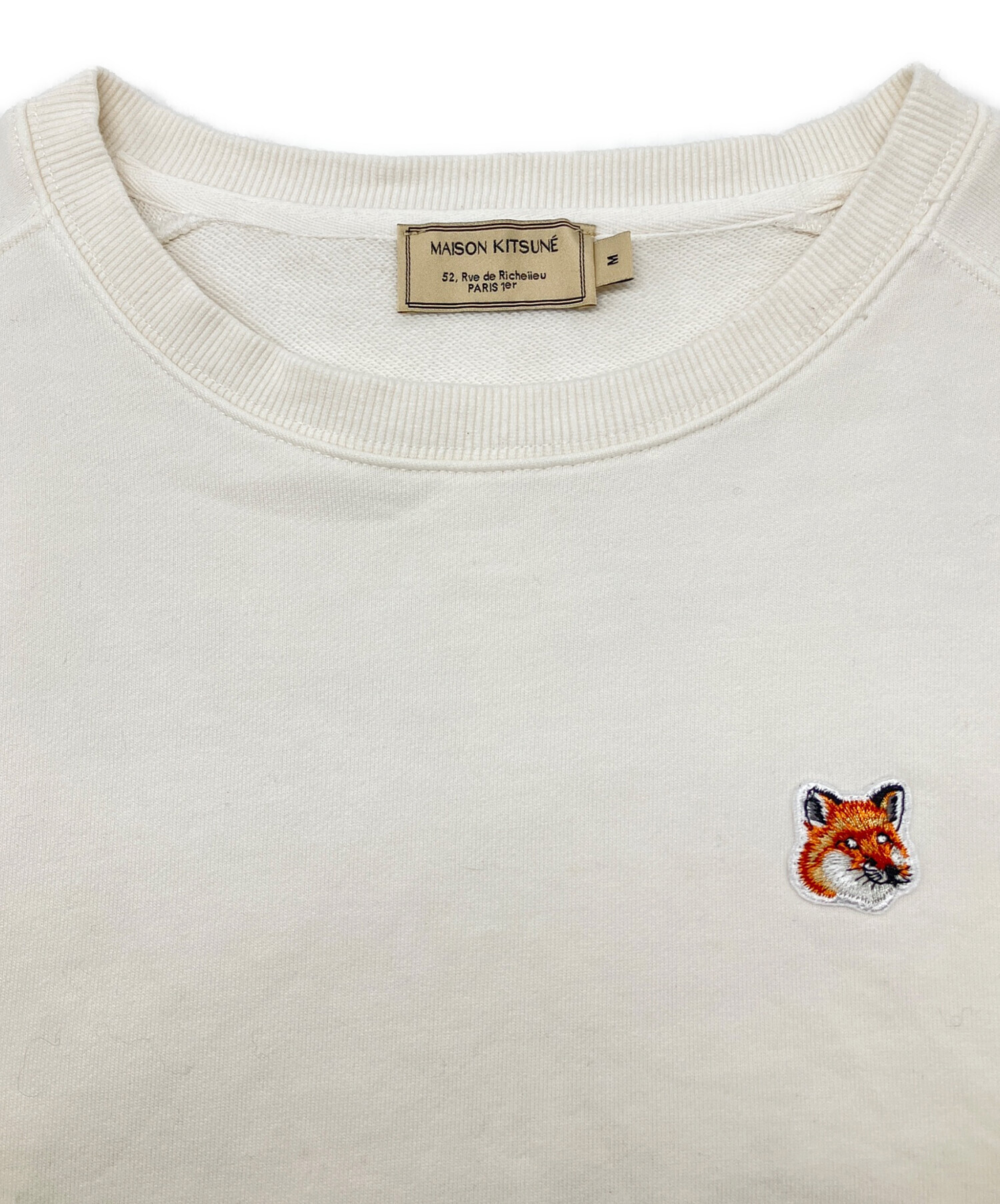 中古・古着通販】maison kitsune (メゾンキツネ) クルーネック