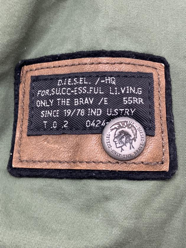 中古・古着通販】DIESEL (ディーゼル) ファーミリタリージャケット Y2K