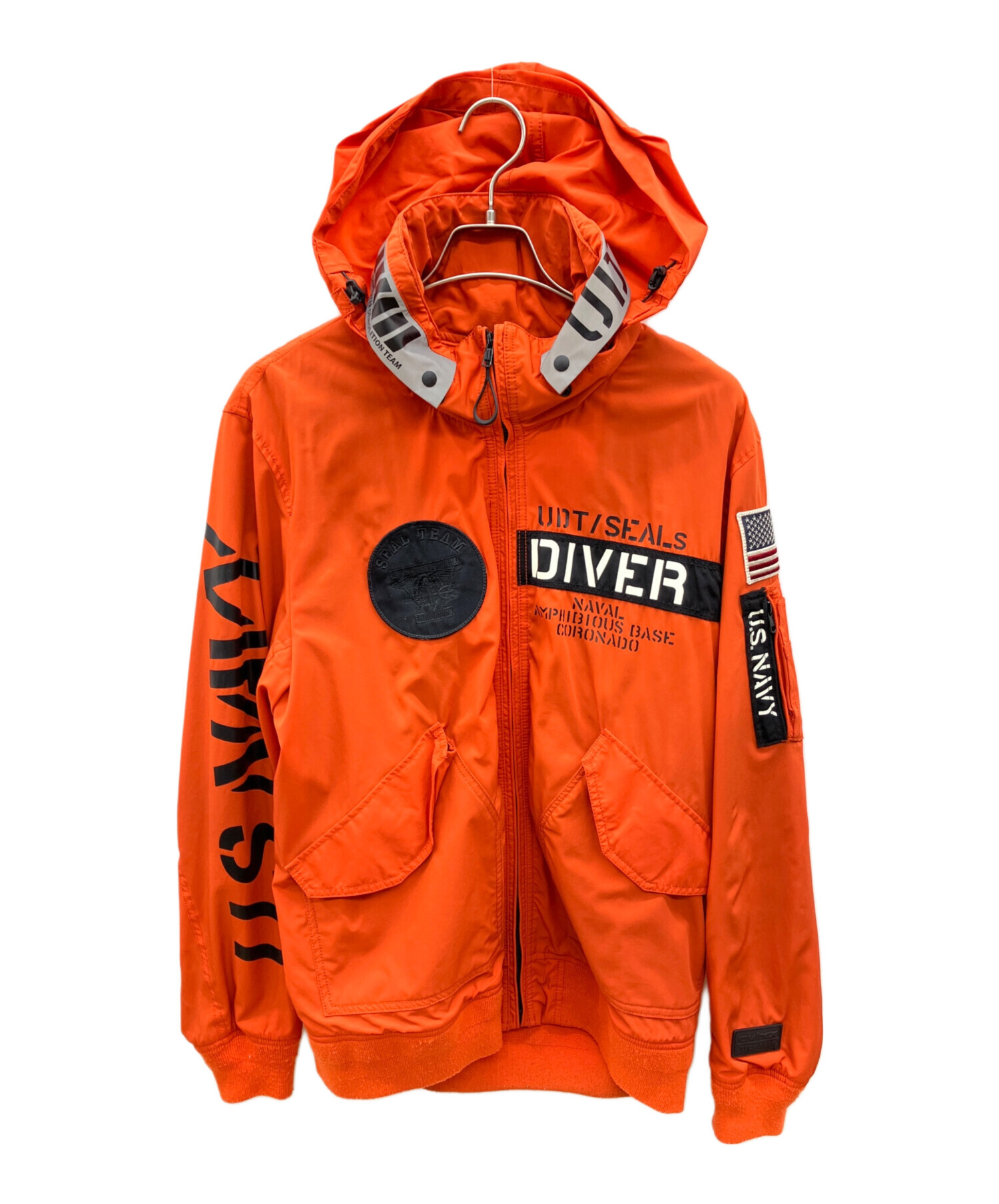 中古・古着通販】AVIREX (アヴィレックス) TYPE CWU JACKET オレンジ