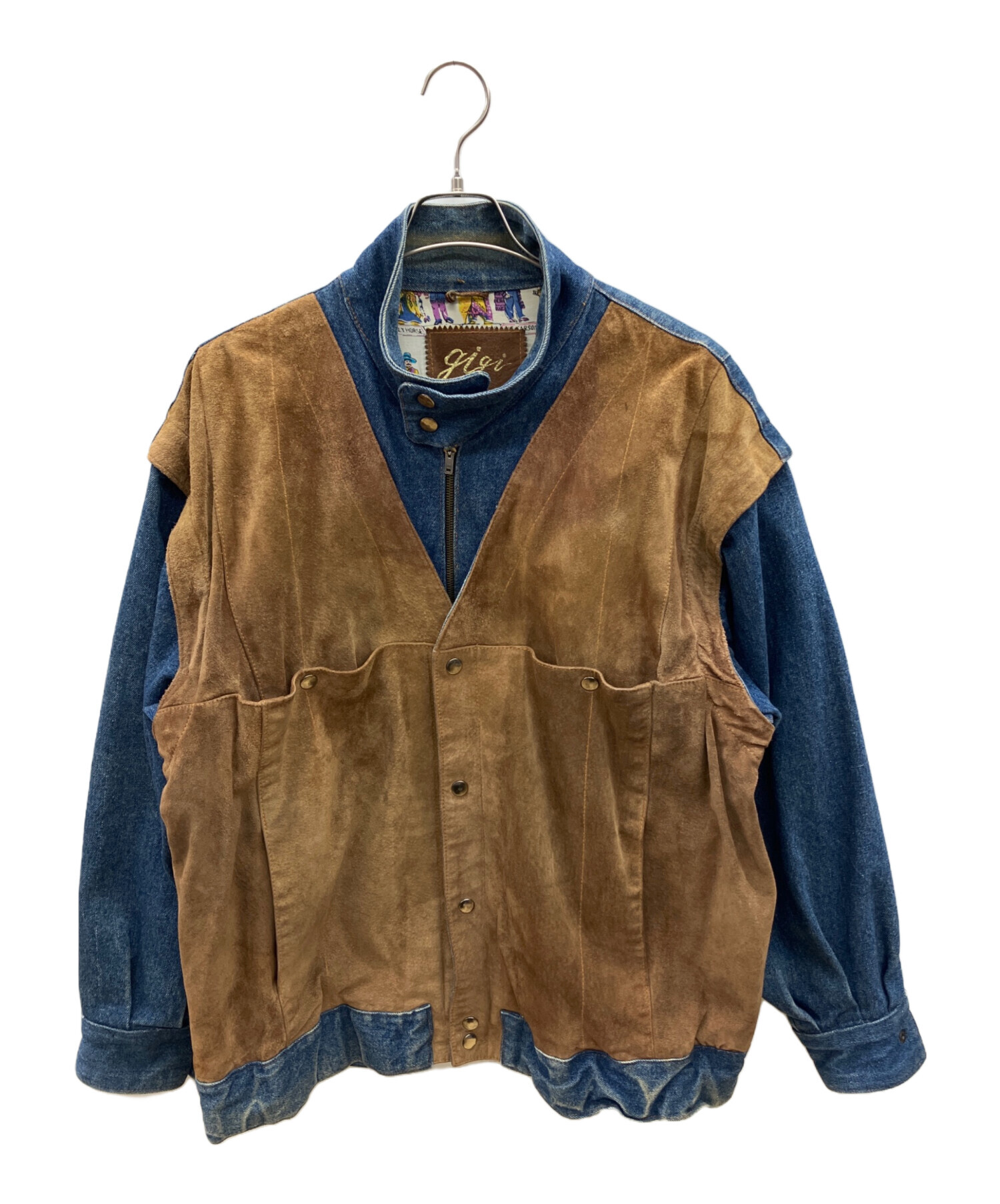 中古・古着通販】GIGI (ジジ) ギミックデニムジャケット 古着