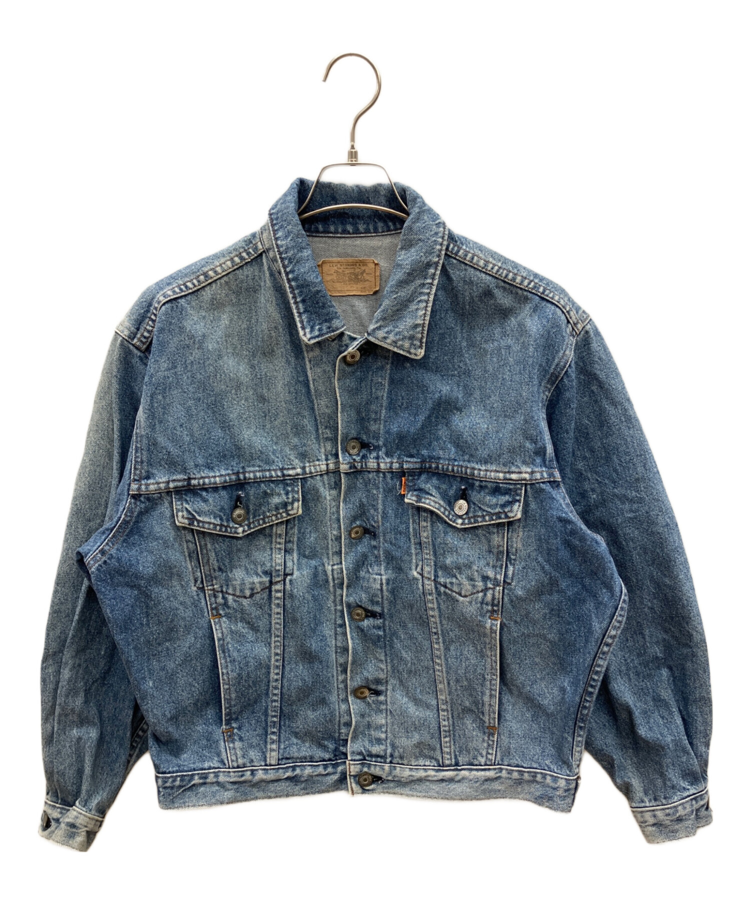 中古・古着通販】LEVI'S (リーバイス) デニムジャケット オレンジタブ