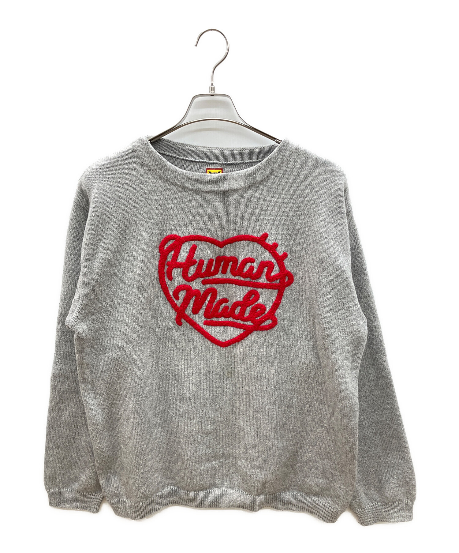 中古・古着通販】HUMAN MADE (ヒューマンメイド) HEART KNIT SWEATER