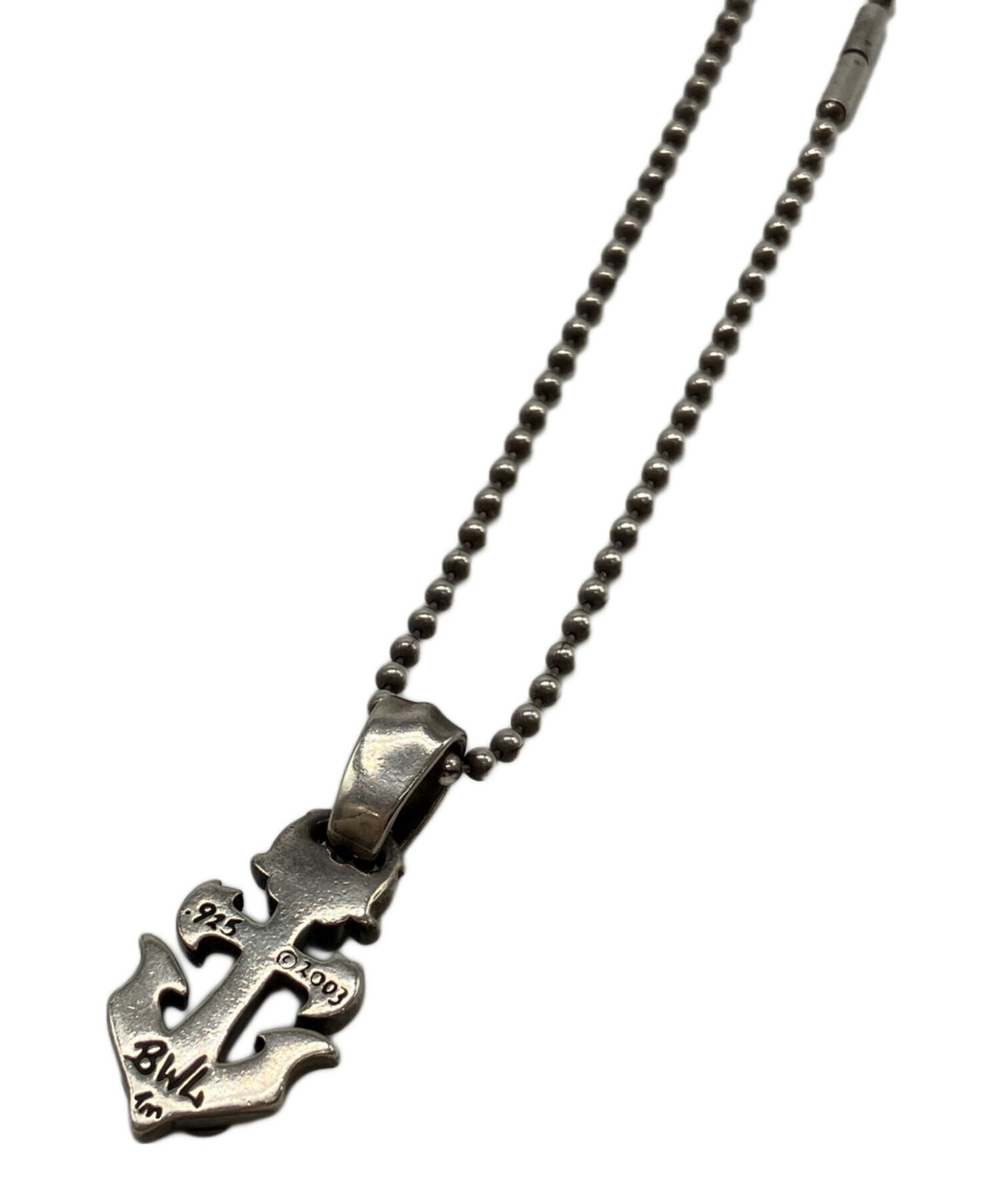 中古・古着通販】BWL (ビルウォールレザー) ネックレス シルバーカラー 