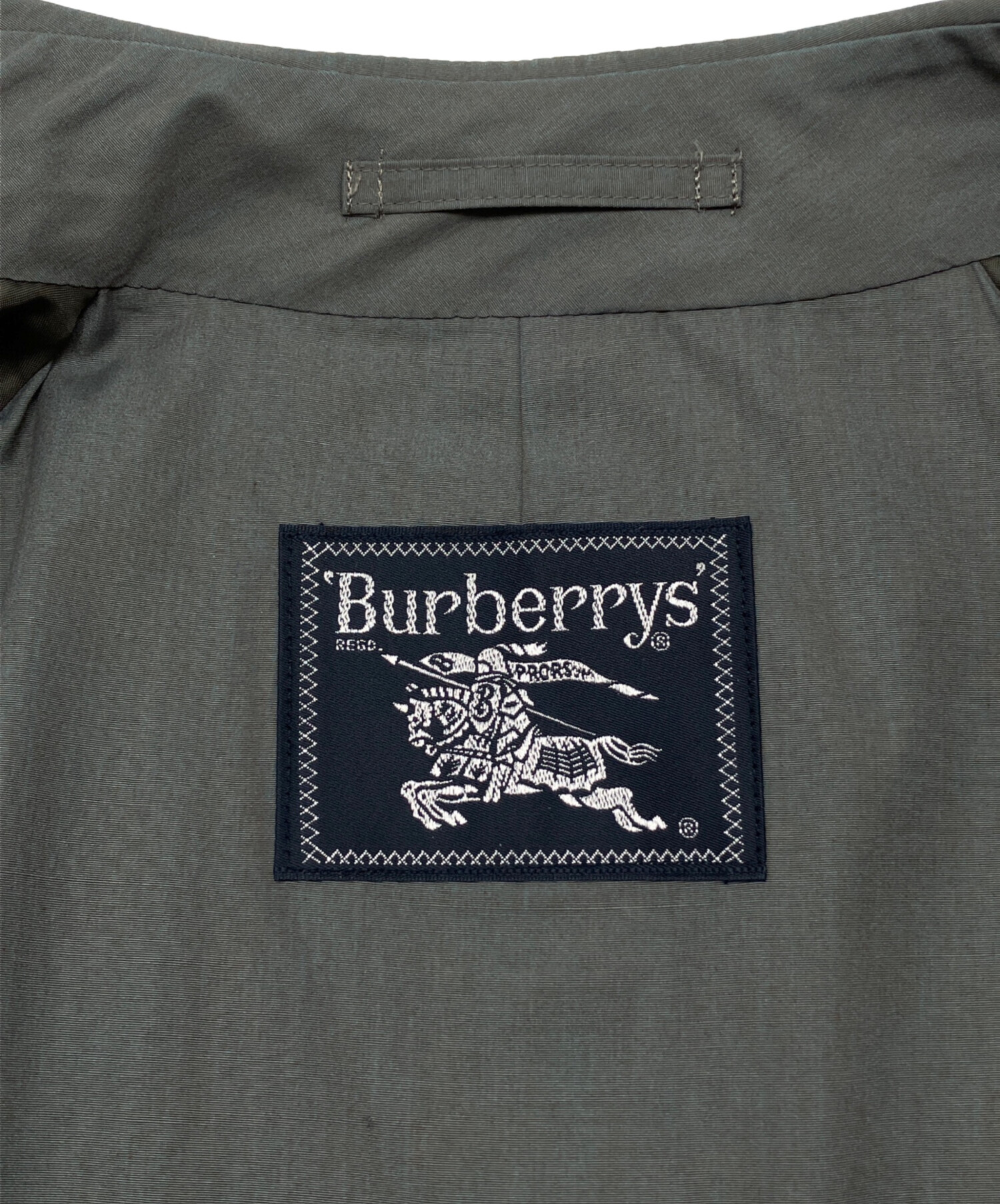 中古・古着通販】BURBERRY (バーバリー) コート グレー サイズ:不明