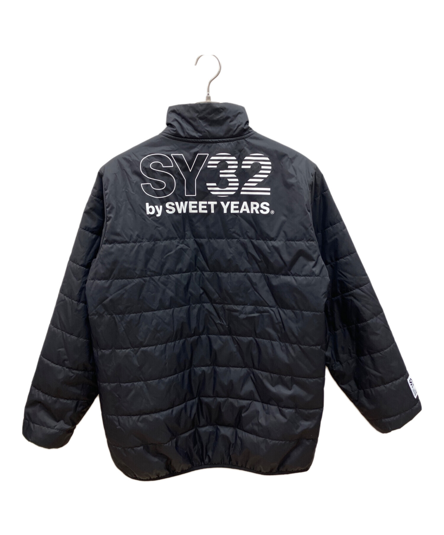 SY32 GOLF ブラックナイロンジャケット Lサイズ 【公式通販】