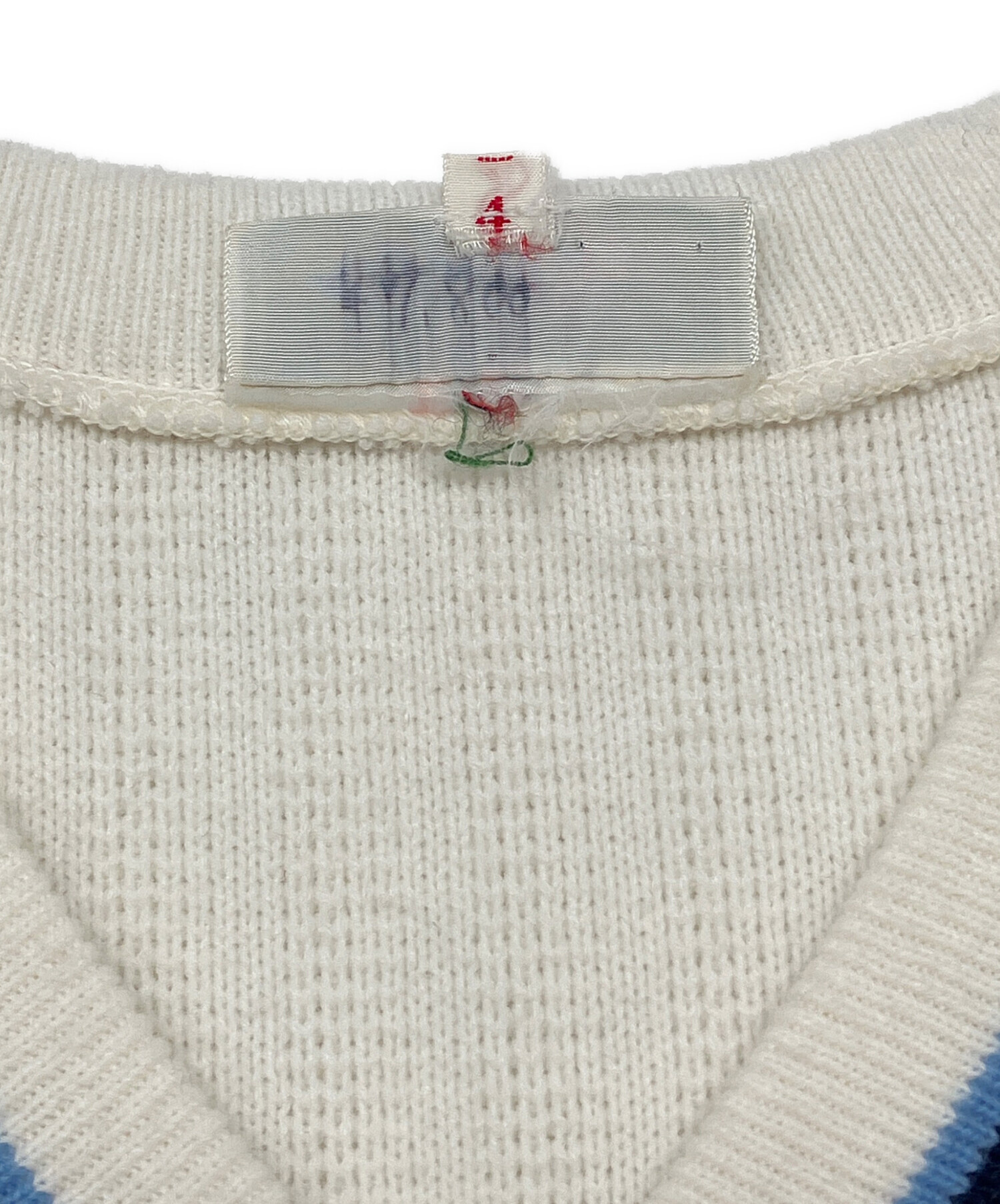中古・古着通販】CHEMISE LACOSTE (シュミーズ ラコステ) 70sニット