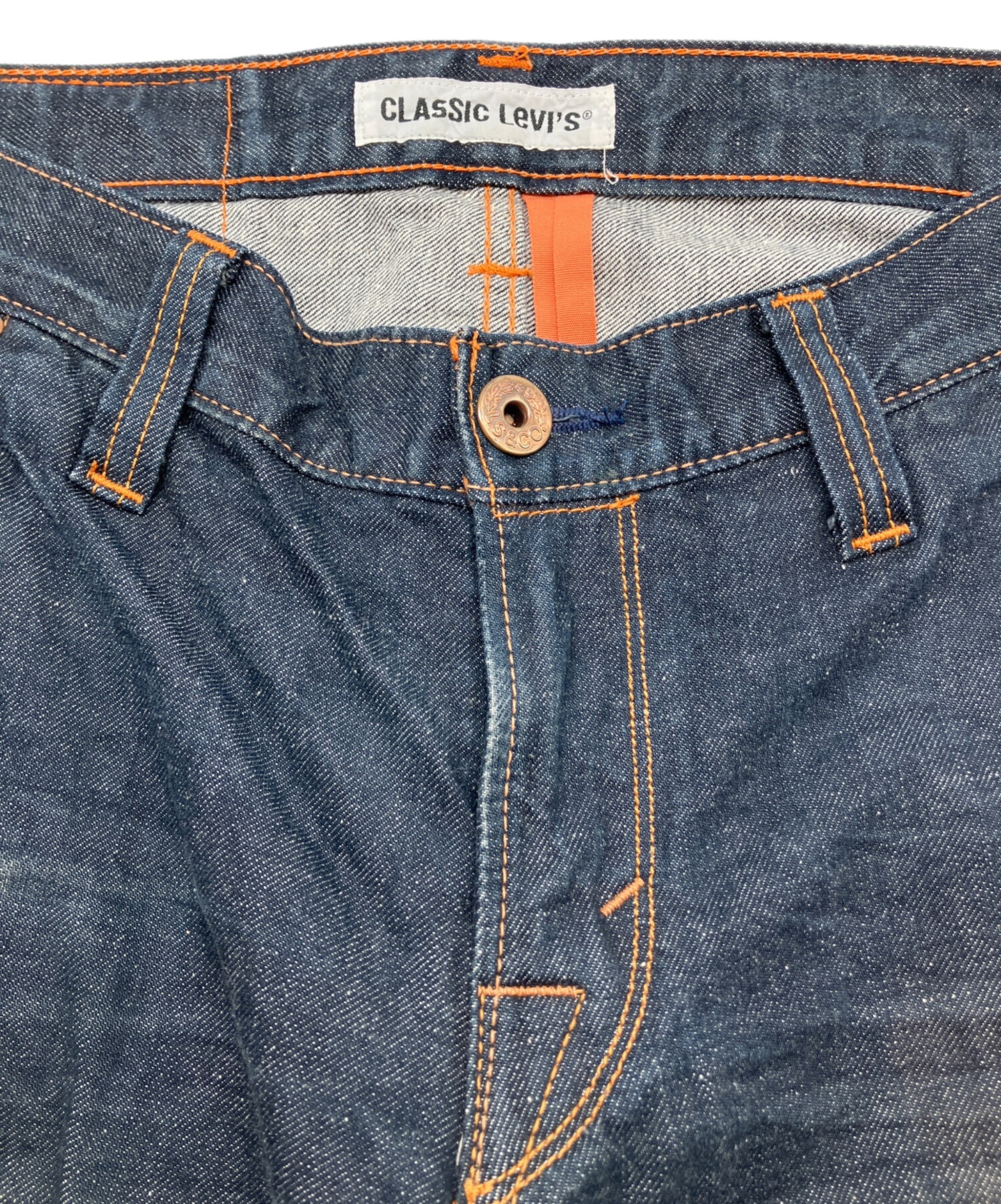 中古・古着通販】LEVI'S (リーバイス) 00s 506デニムパンツ オレンジ