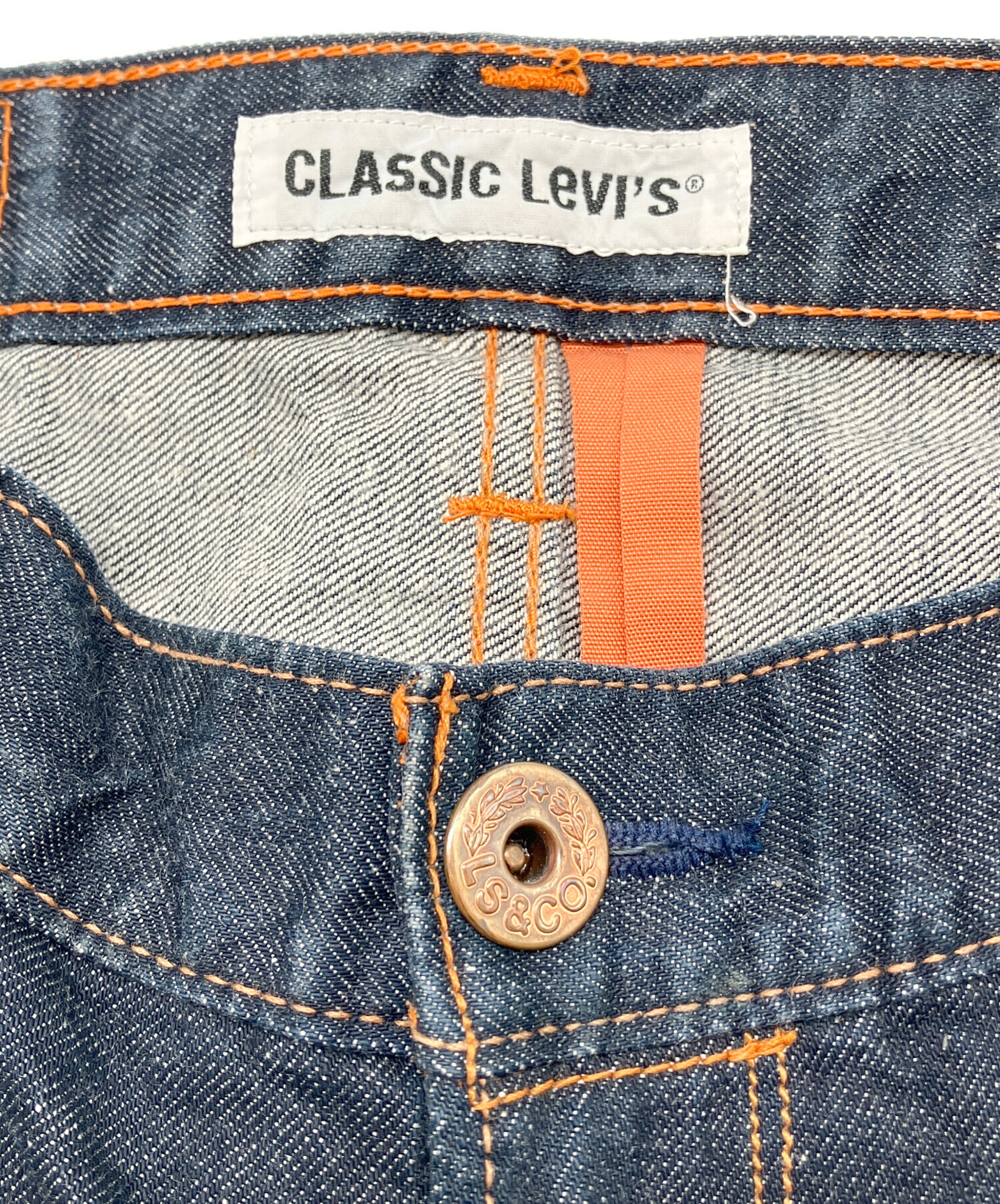 中古・古着通販】LEVI'S (リーバイス) 00s 506デニムパンツ オレンジ