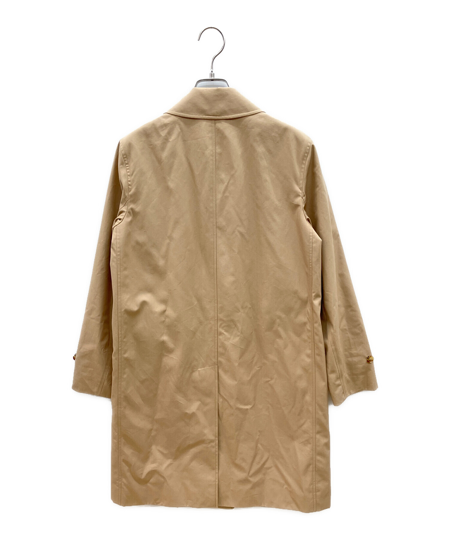 美品バーバリー ステンカラーコート　ピムリコ　48 ベージュ　Lサイズ相当 BURBERRY】【ピムリコ】【英国製】【アウター】バーバリー『ステン