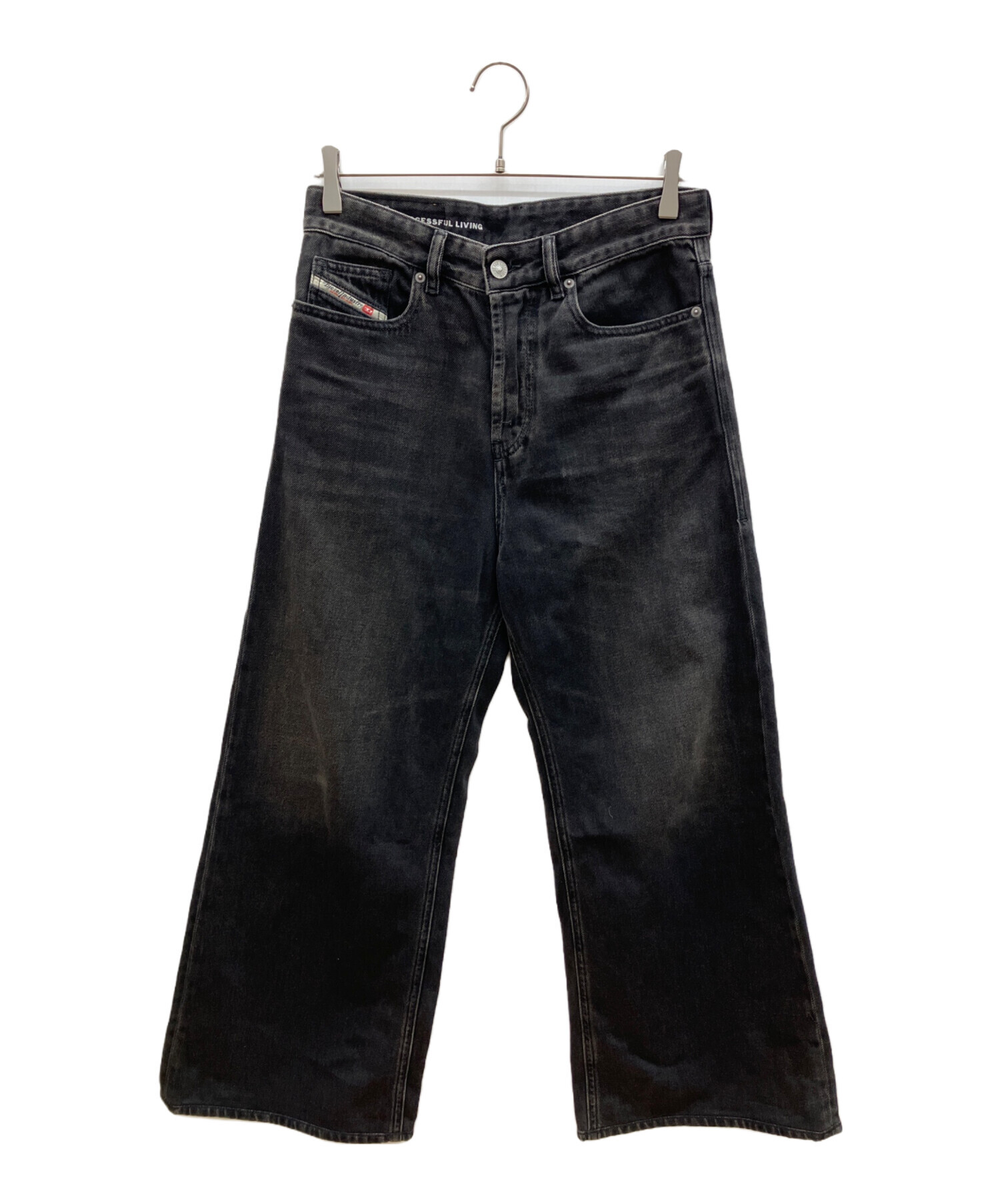 D-RISE ブラックデニムパンツ サイズ26 中古・古着通販】DIESEL (ディーゼル) デニムパンツ D-RISE ブラック