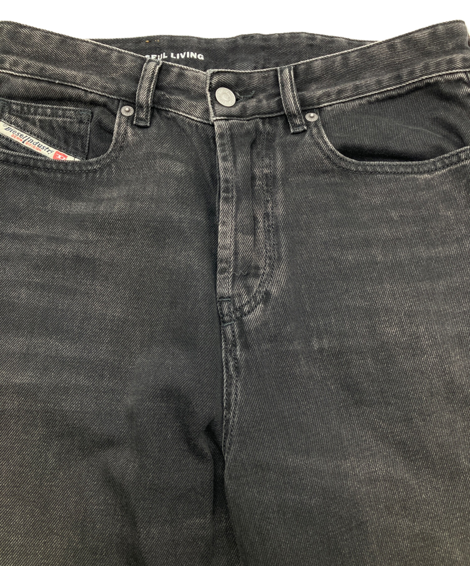 中古・古着通販】DIESEL (ディーゼル) デニムパンツ D-RISE ブラック