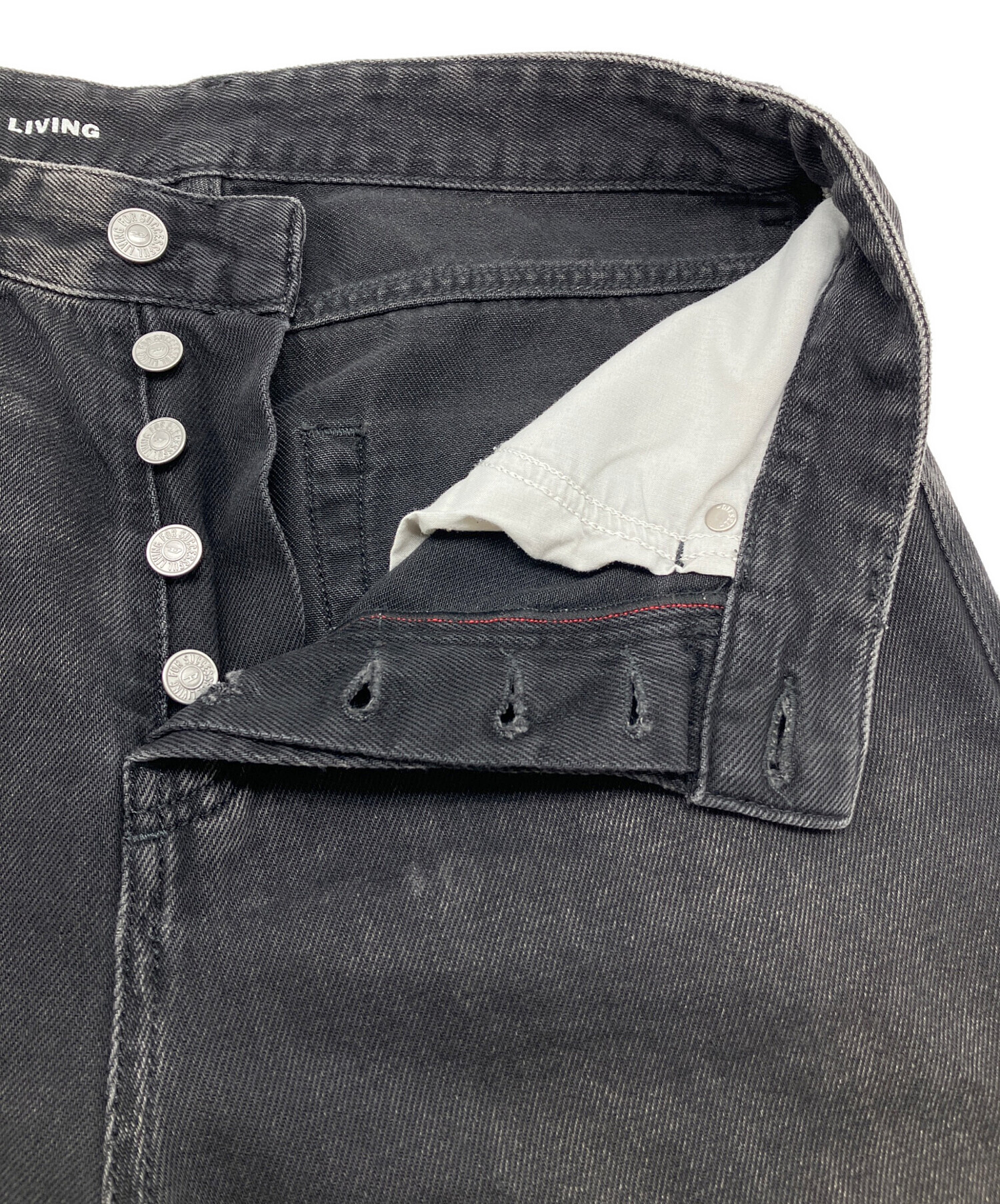 中古・古着通販】DIESEL (ディーゼル) デニムパンツ D-RISE ブラック