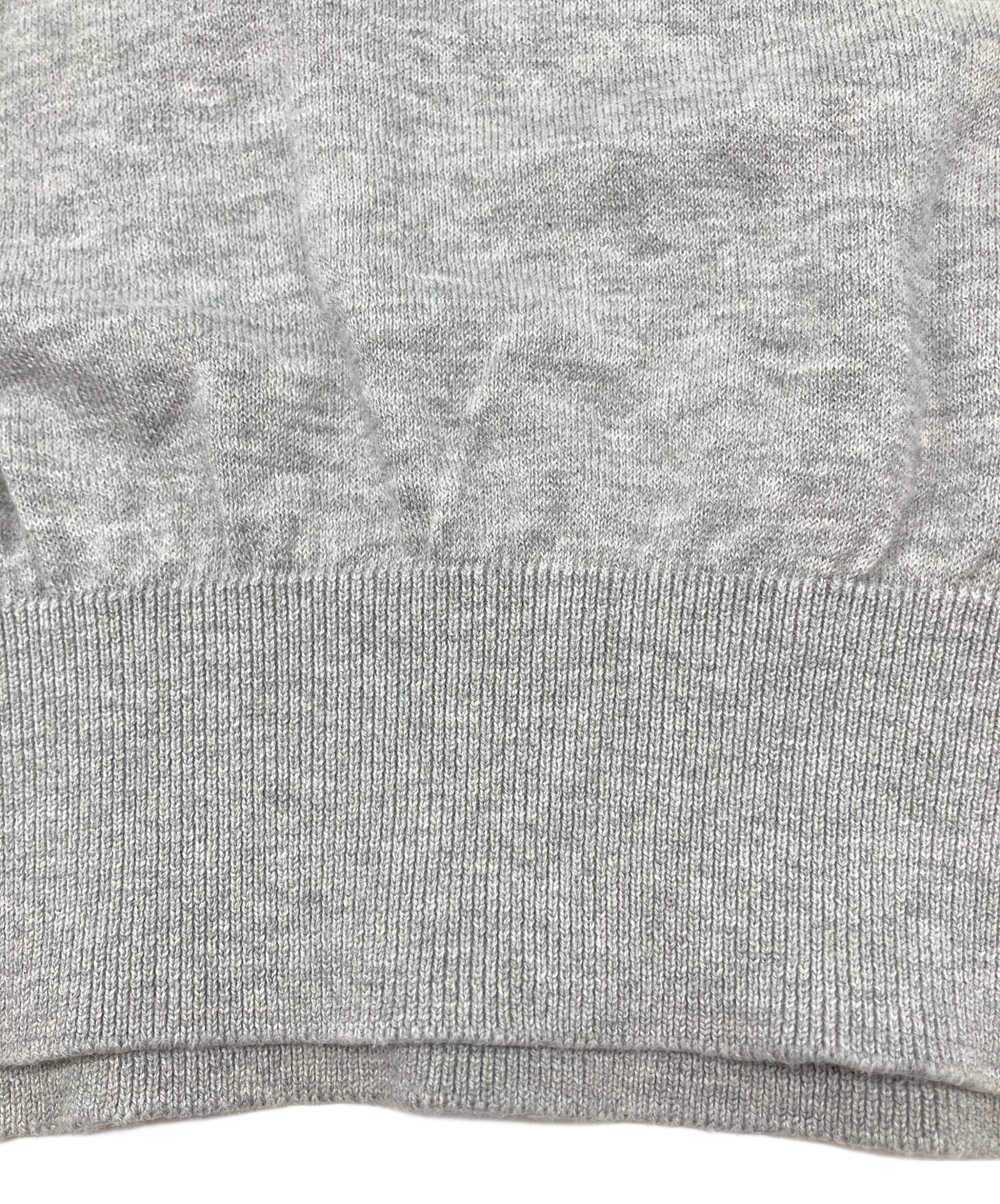 中古・古着通販】MONCLER (モンクレール) 薄手ニット ライトグレー 