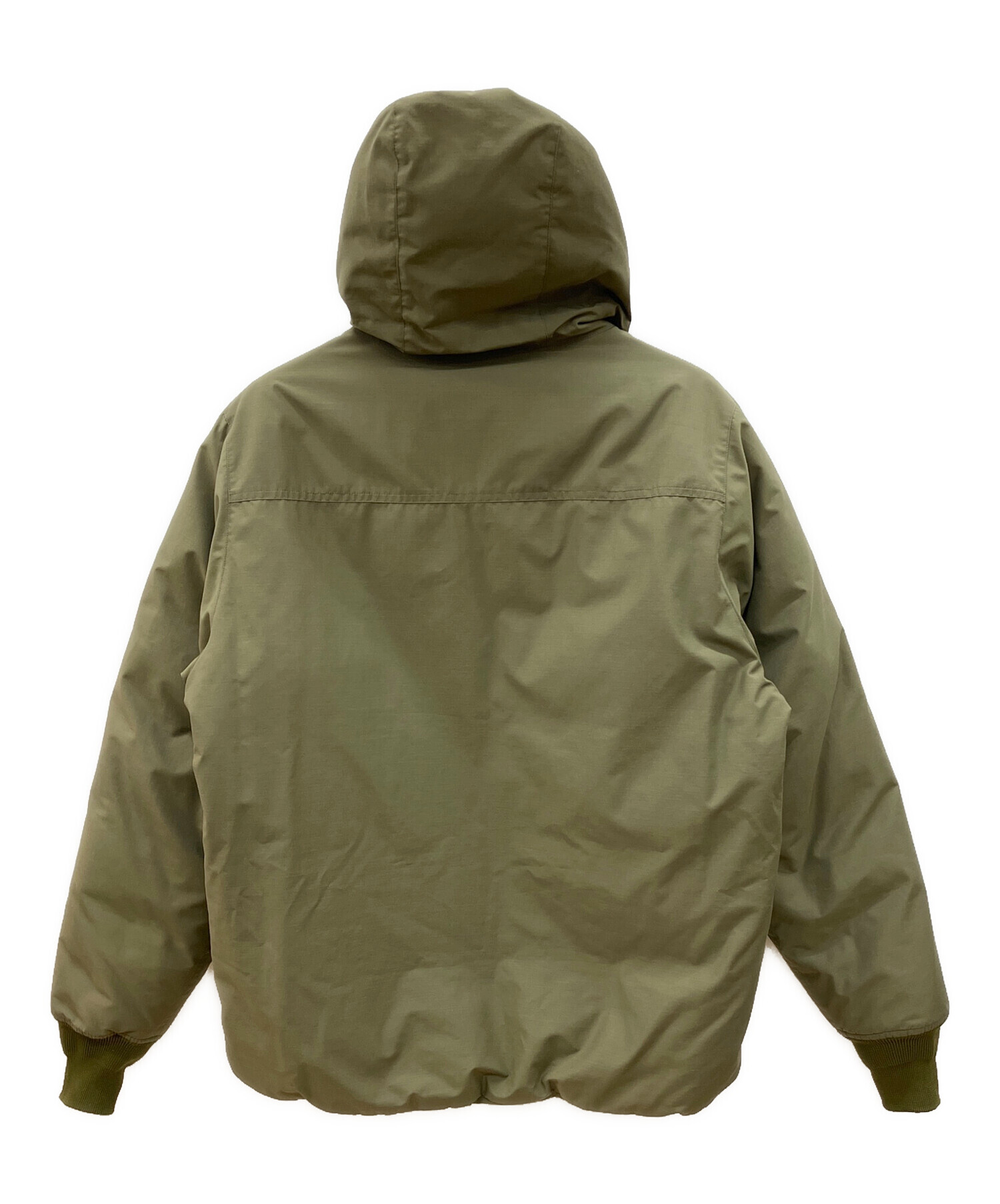 中古・古着通販】Snow peak (スノーピーク) ダウンジャケット カーキ 中古・古着通販】Snow peak (スノーピーク) ダウンジャケット カーキ