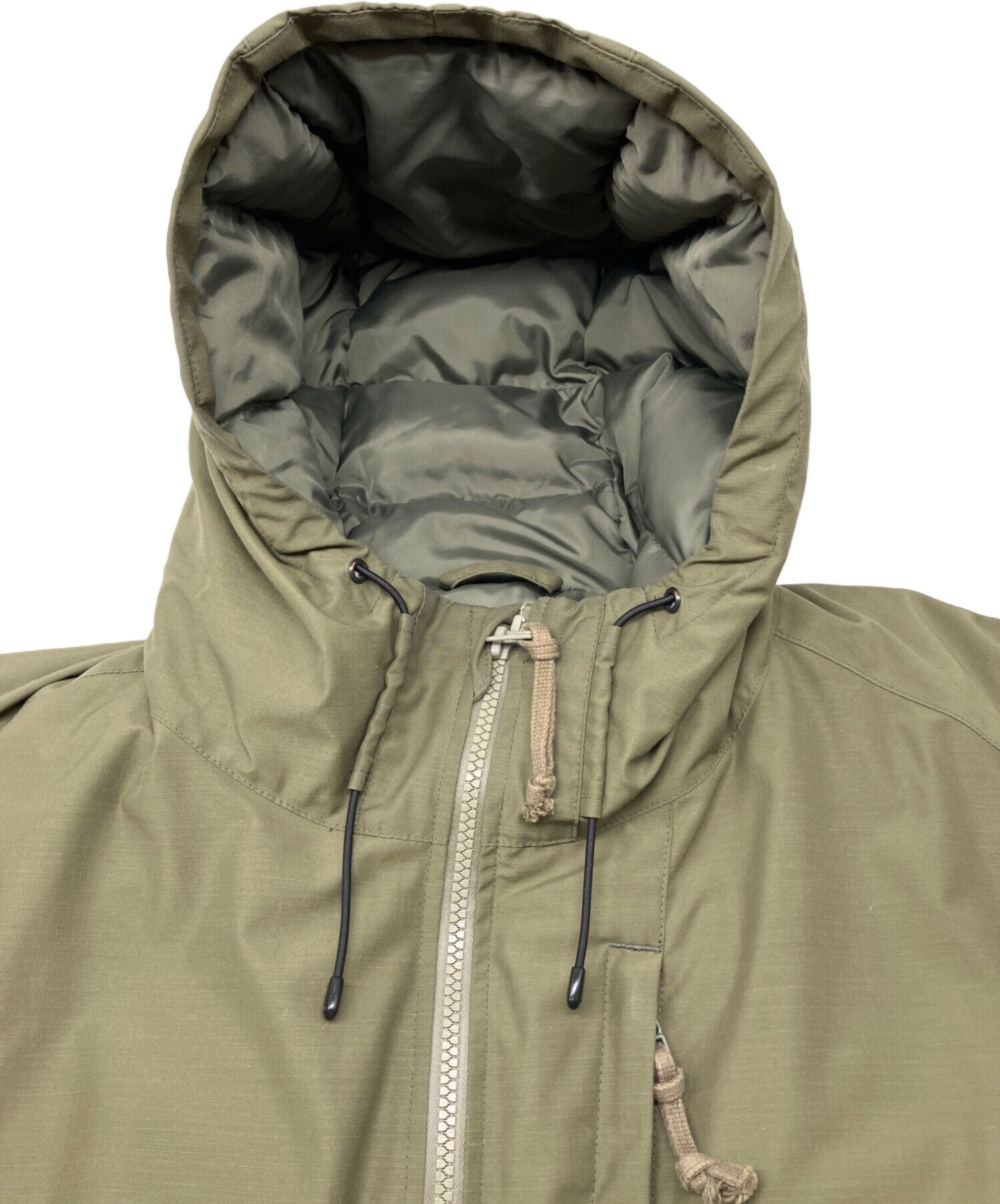 中古・古着通販】Snow peak (スノーピーク) ダウンジャケット カーキ