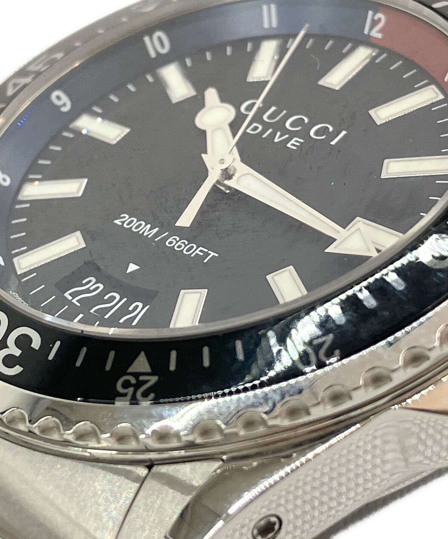 中古・古着通販】GUCCI (グッチ) ダイヴ ブラック｜ブランド・古着通販