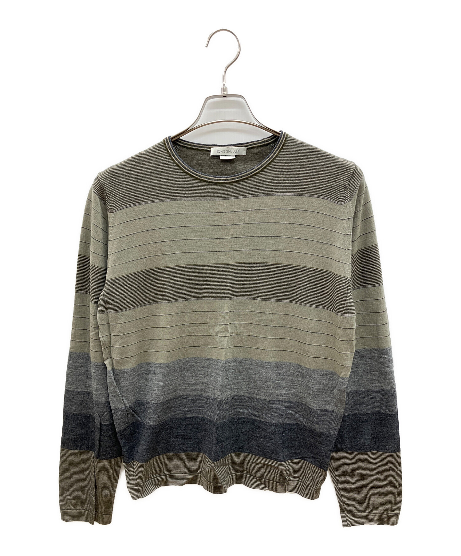 中古・古着通販】JOHN SMEDLEY (ジョンスメドレー) 薄手ニット 古着 