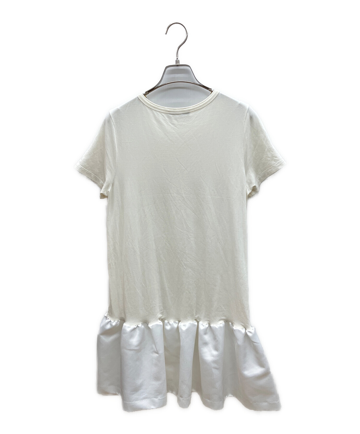 中古・古着通販】YOKO CHAN (ヨーコチャン) 半袖ワンピース アイボリー 中古・古着通販】YOKO CHAN (ヨーコチャン) 半袖ワンピース アイボリー