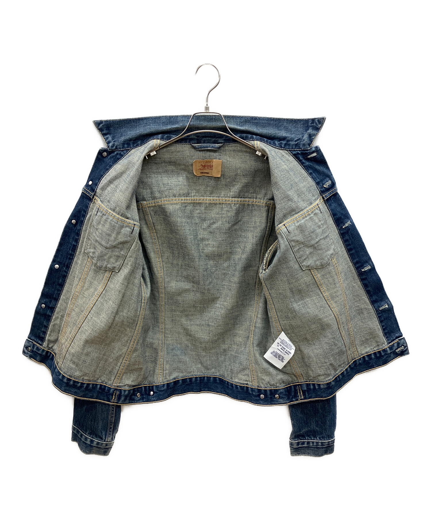中古・古着通販】LEVI'S (リーバイス) デニムジャケット ユーロモデル