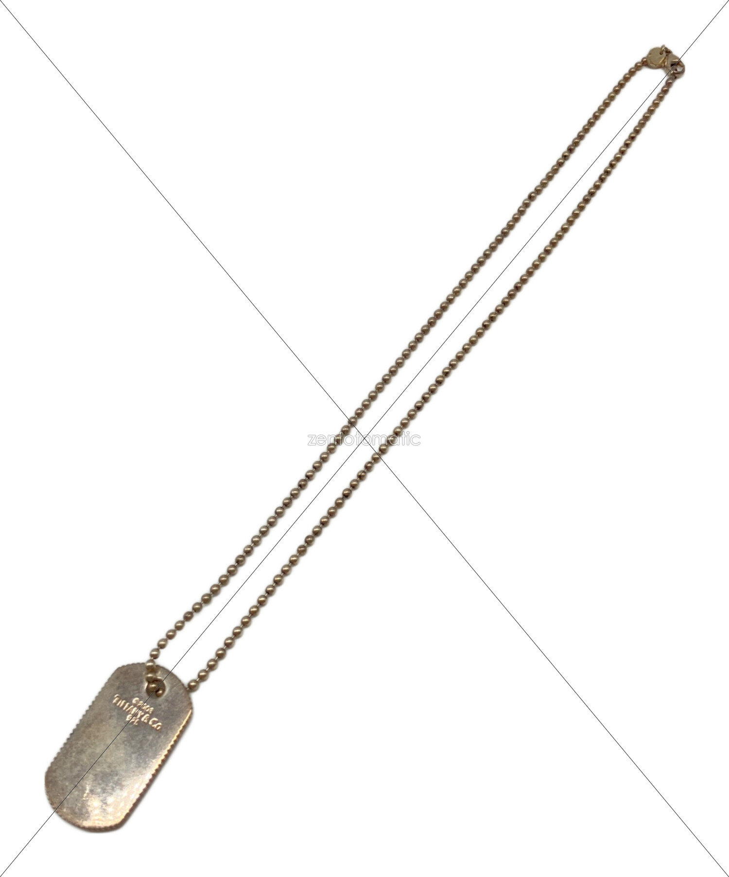中古・古着通販】TIFFANY & Co. (ティファニー) シルバーネックレス