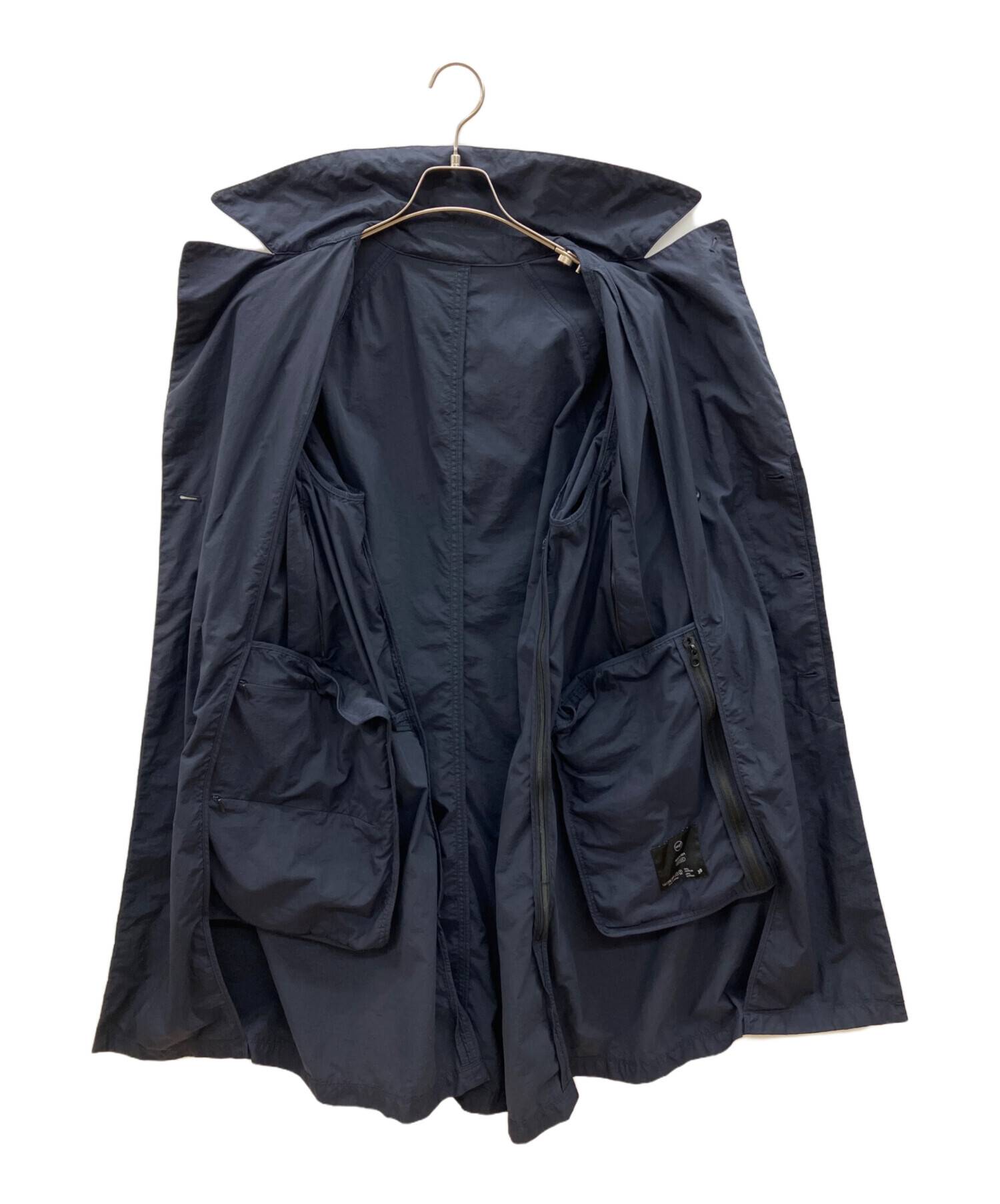 中古・古着通販】teatora (テアトラ) コート PACKABLE ネイビー サイズ