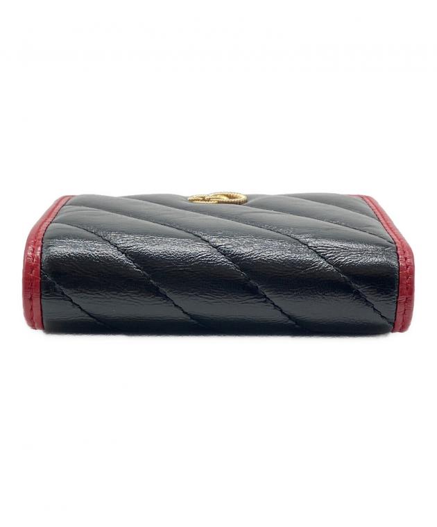 中古・古着通販】GUCCI (グッチ) 2つ折り財布 GGマーモント GG