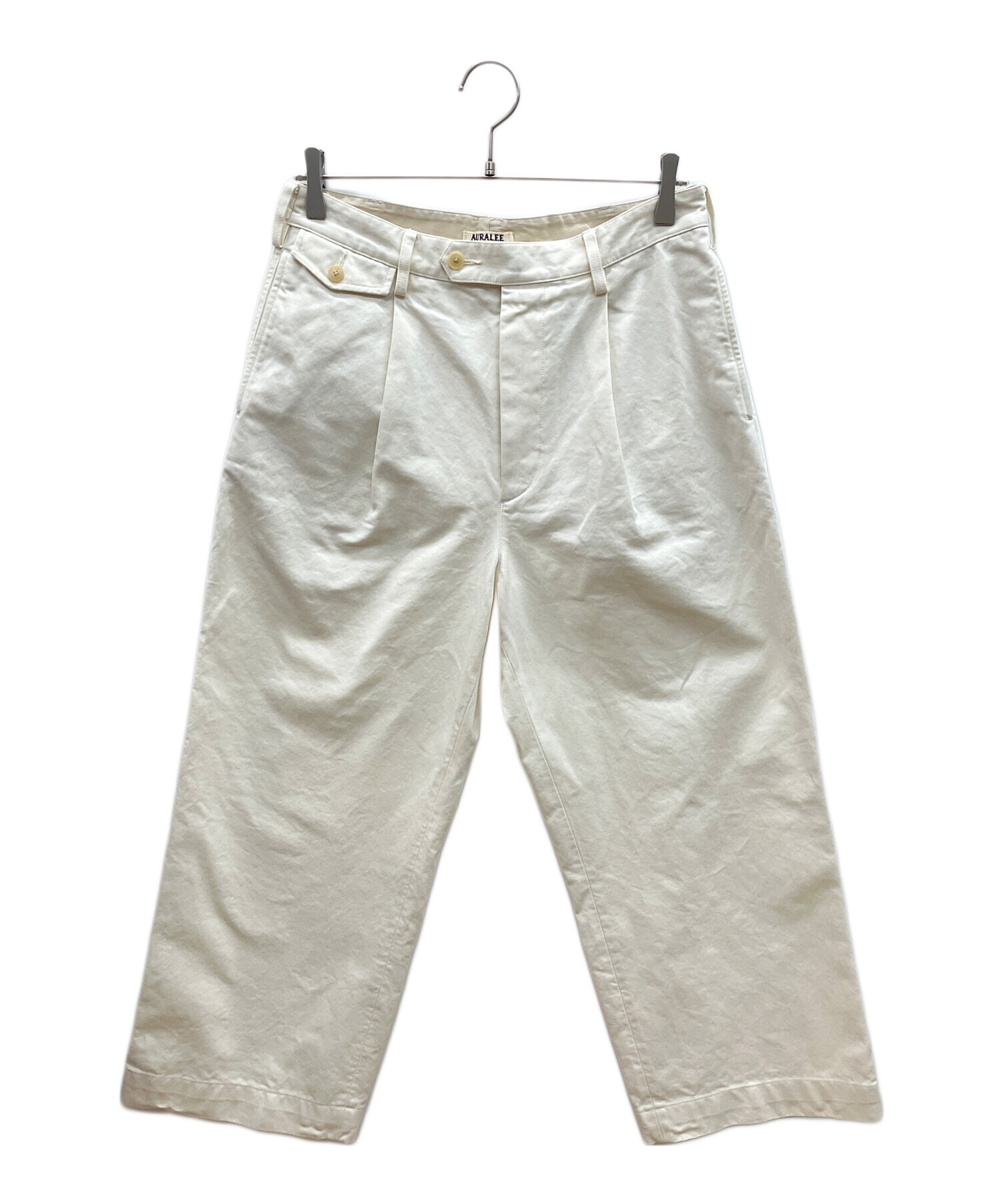 中古・古着通販】AURALEE (オーラリー) WASHED FINX CHINO ONE-TUCK