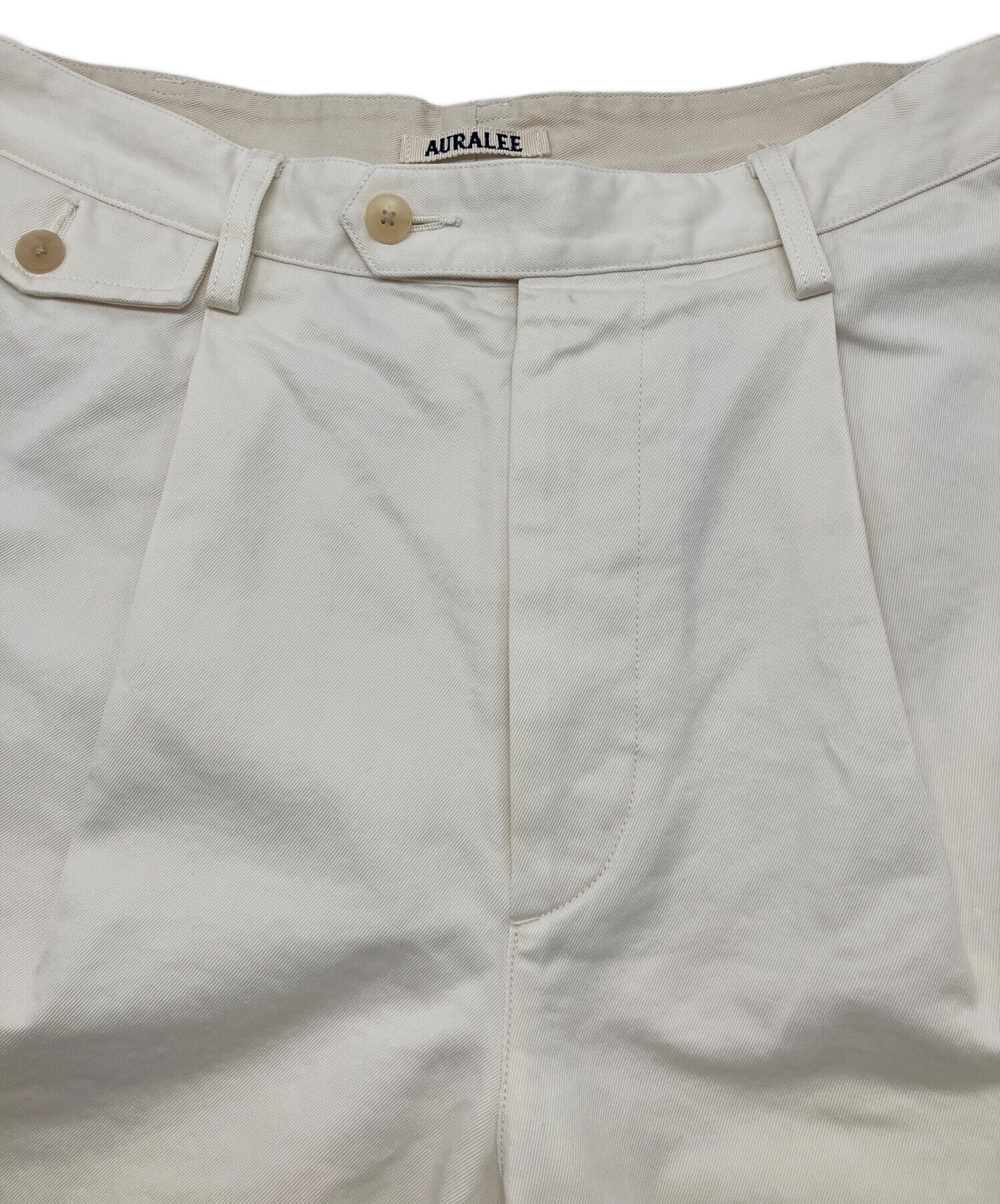 中古・古着通販】AURALEE (オーラリー) WASHED FINX CHINO ONE-TUCK