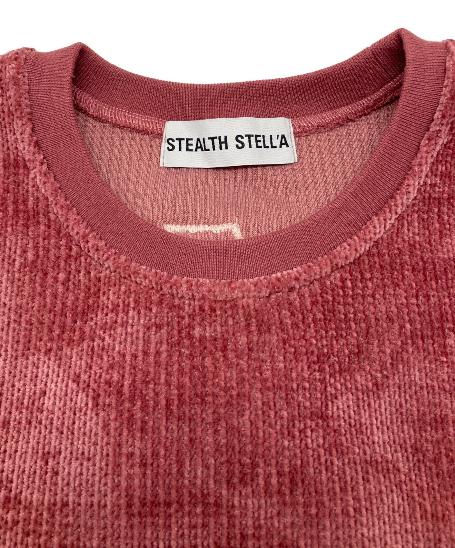 中古・古着通販】STEALTH STELL'A (ステルスステラ) 厚手ニット レッド