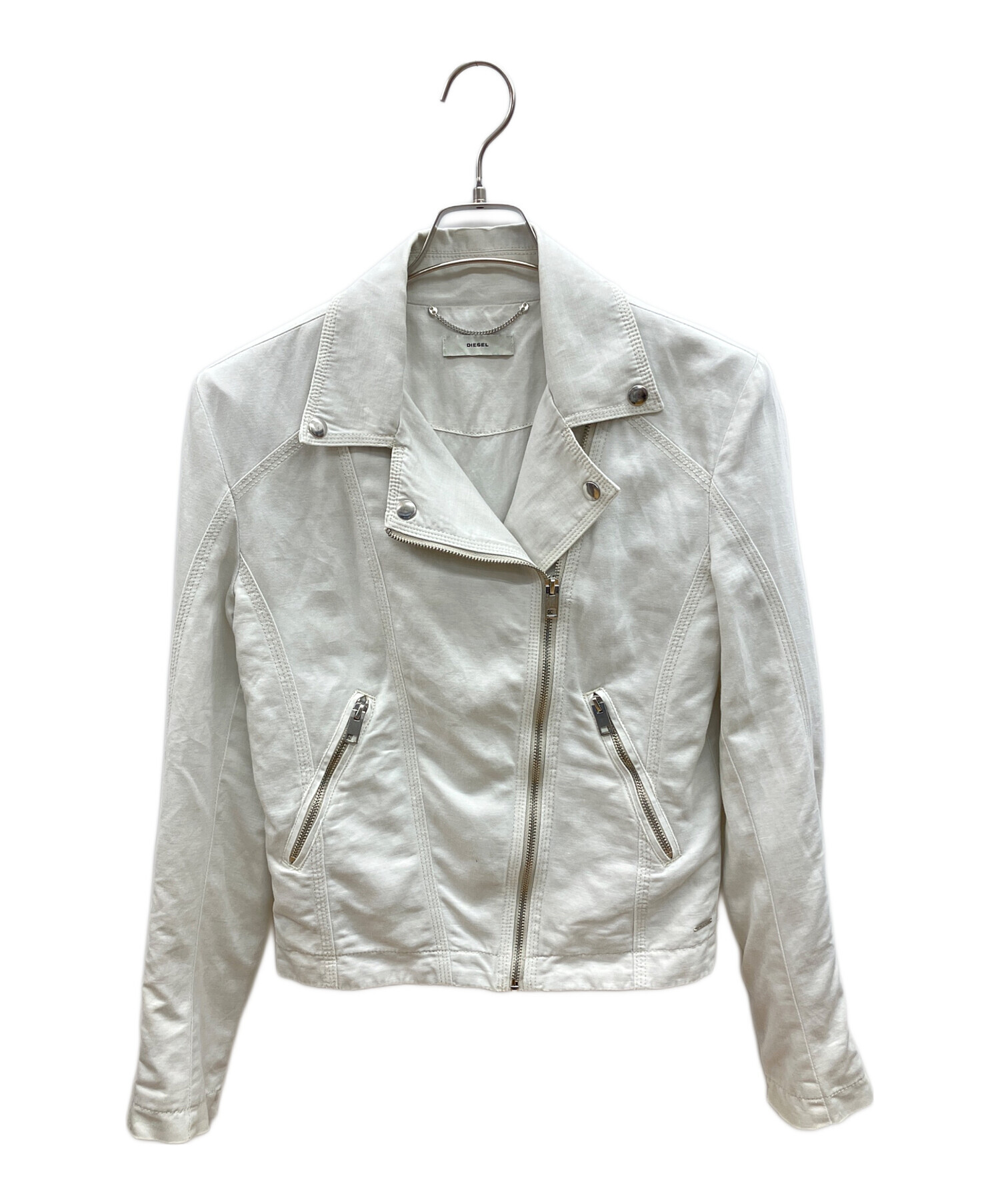 【diesel】古着　ライダースジャケット 中古・古着通販】DIESEL (ディーゼル) シングルライダースジャケット