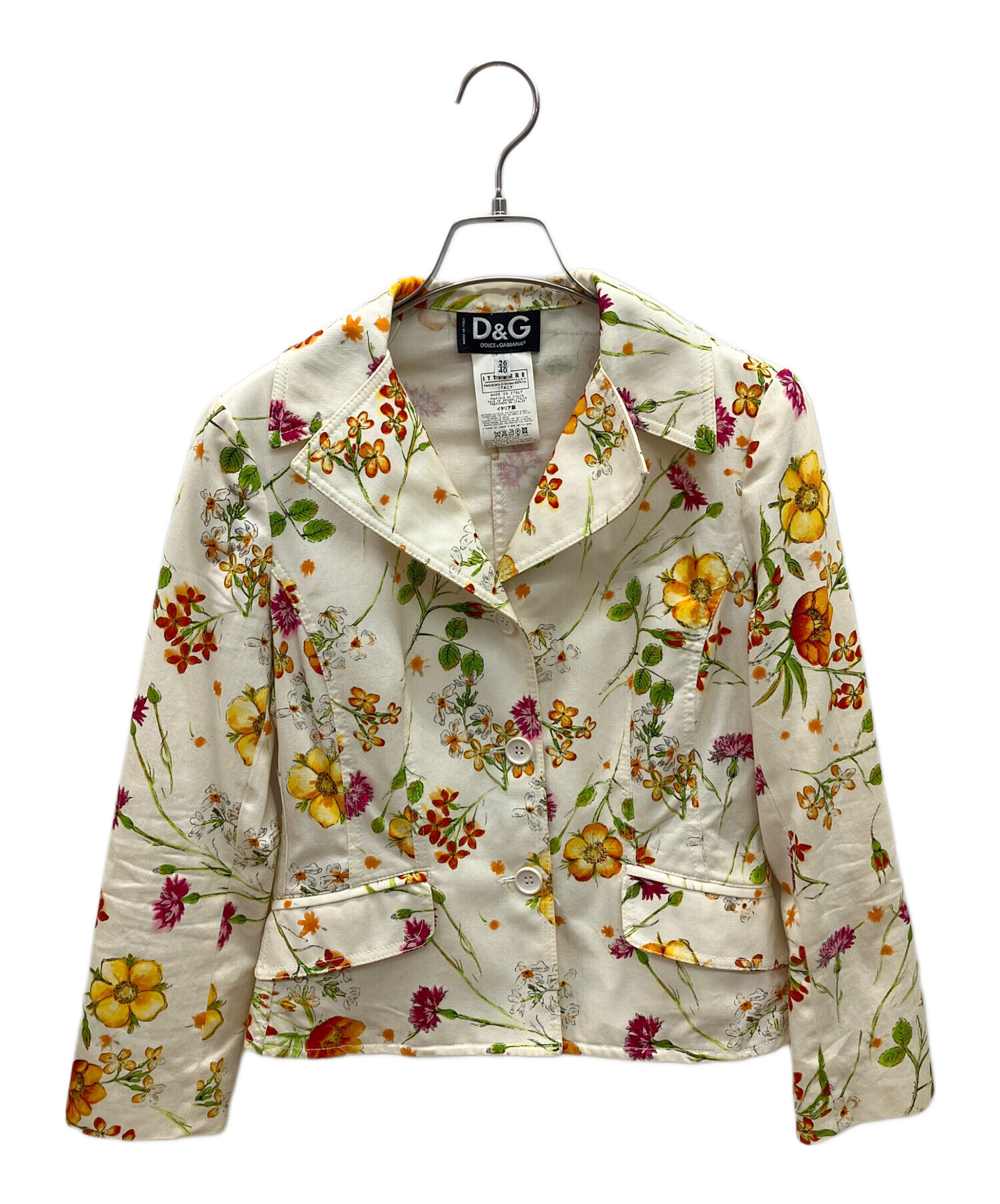 中古・古着通販】DOLCE & GABBANA (ドルチェ&ガッバーナ) 花柄 中古・古着通販】DOLCE & GABBANA (ドルチェ&ガッバーナ) 花柄