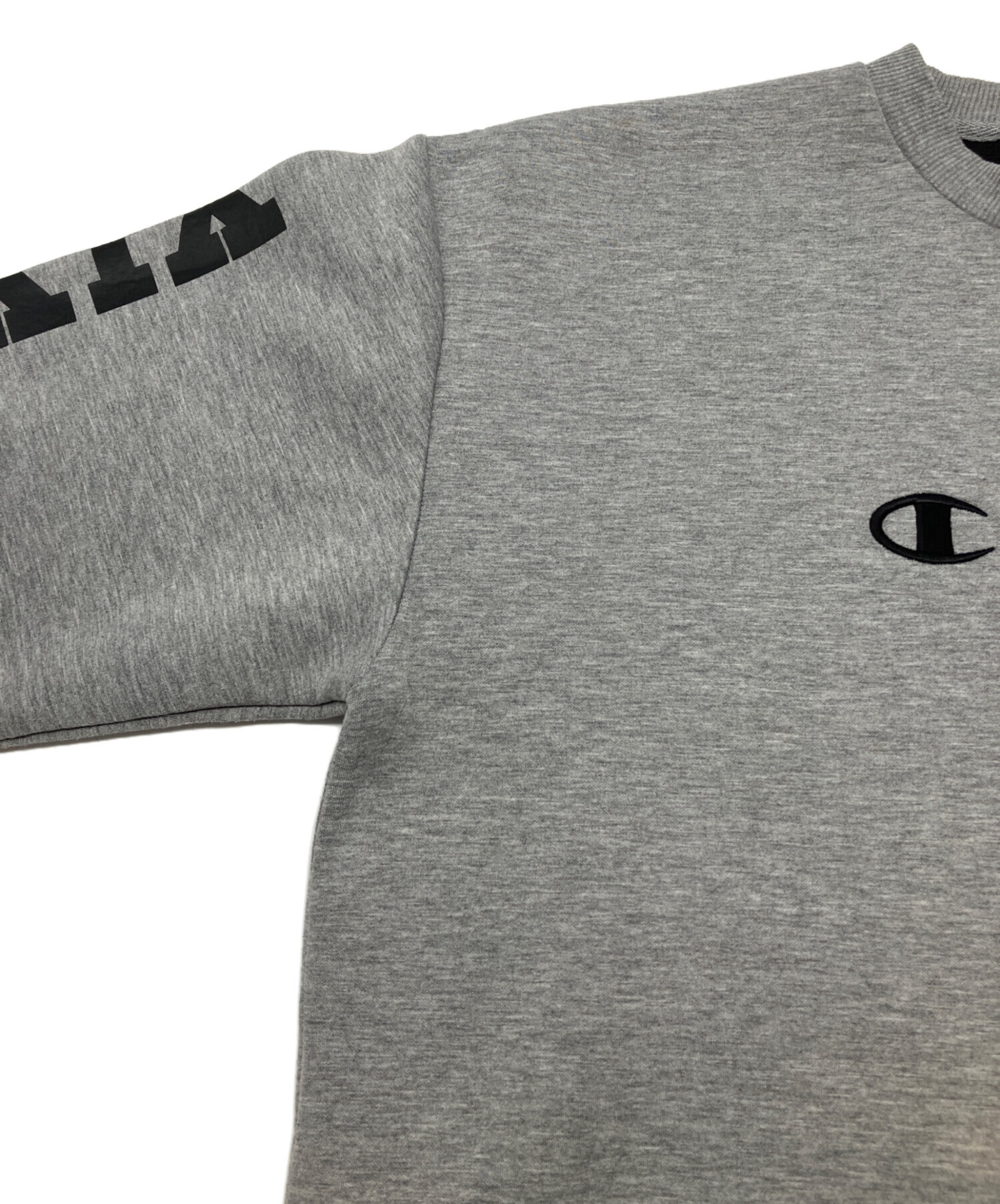 中古・古着通販】Champion (チャンピオン) スウェット グレー×ブラック