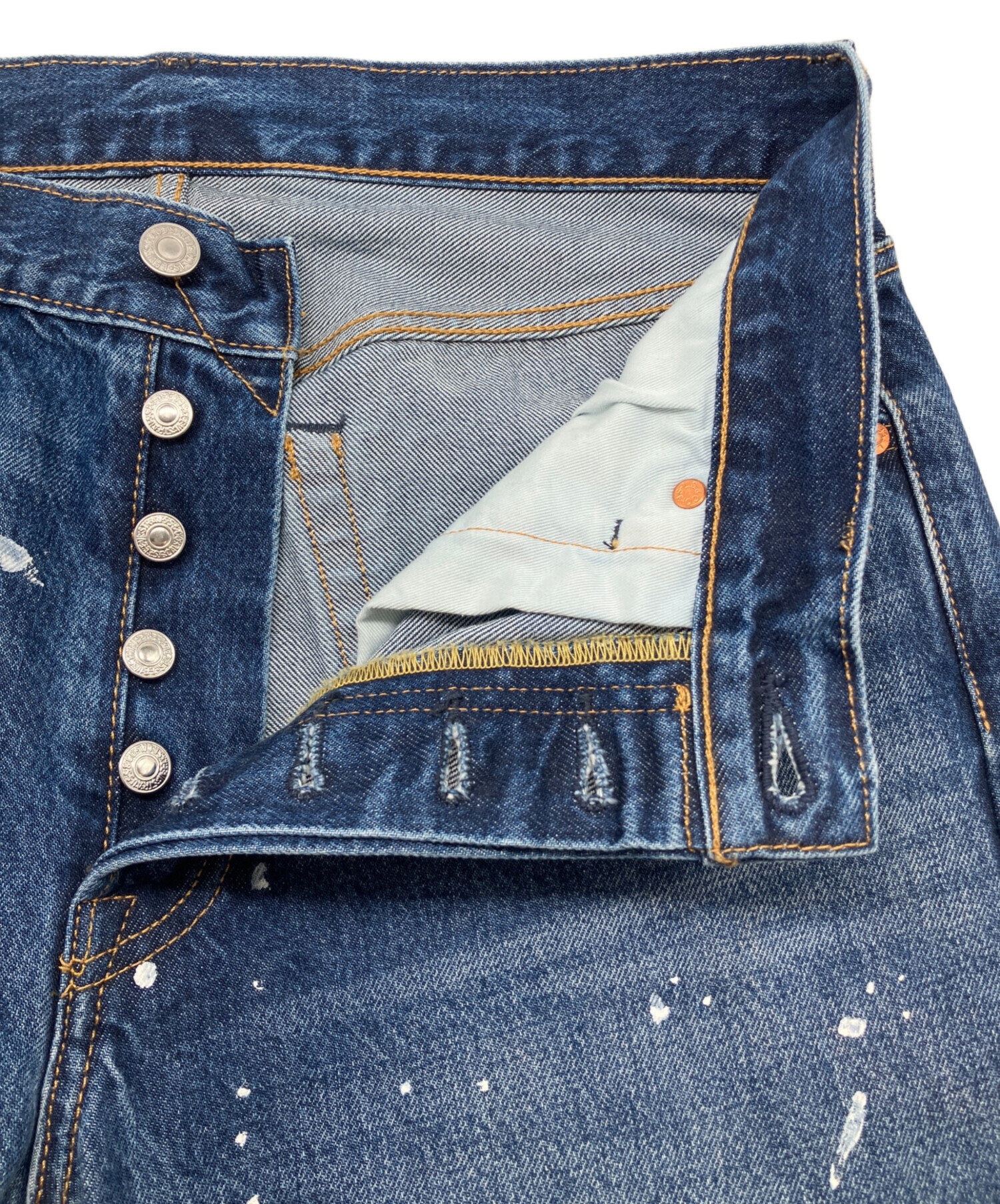 中古・古着通販】LEVI'S (リーバイス) 501セルビッチデニムパンツ